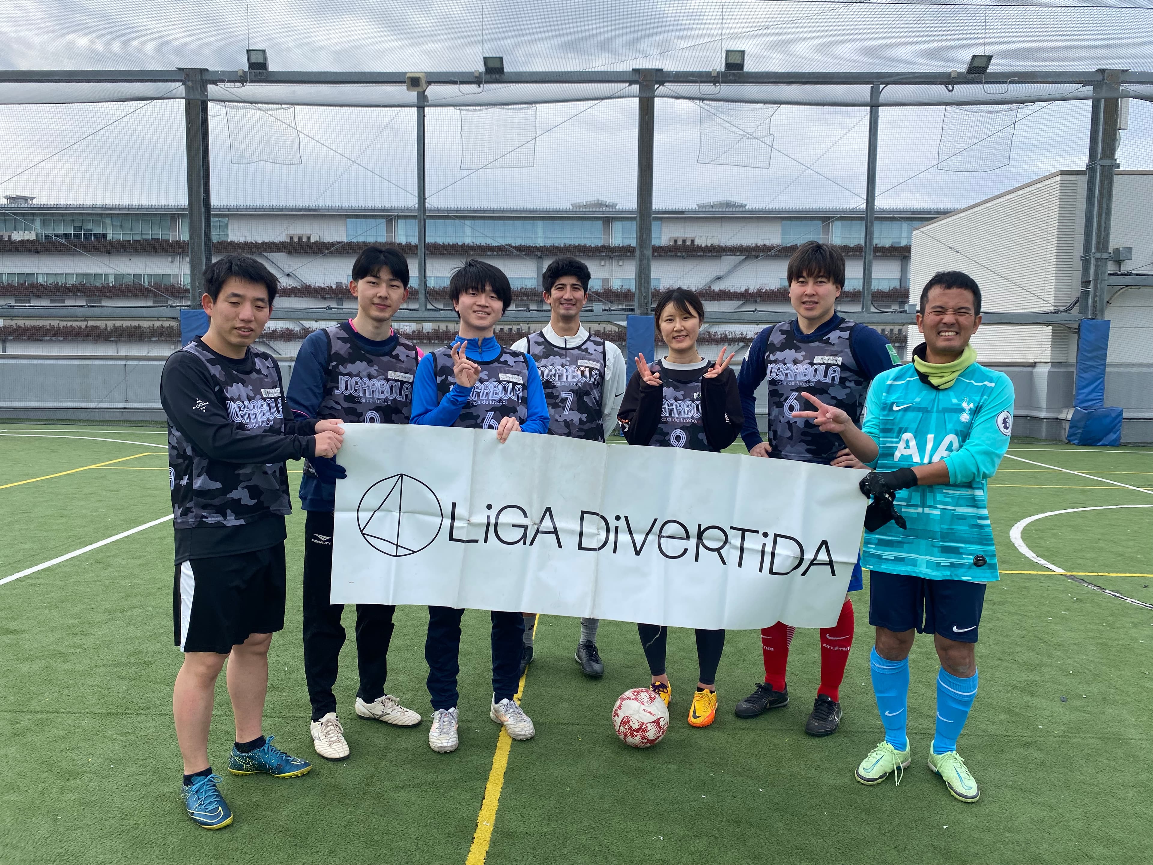 FC忠誠心 - 2025年1月12日 有明 BUDDYスポーツアリーナ 屋上人工芝コート フットサル