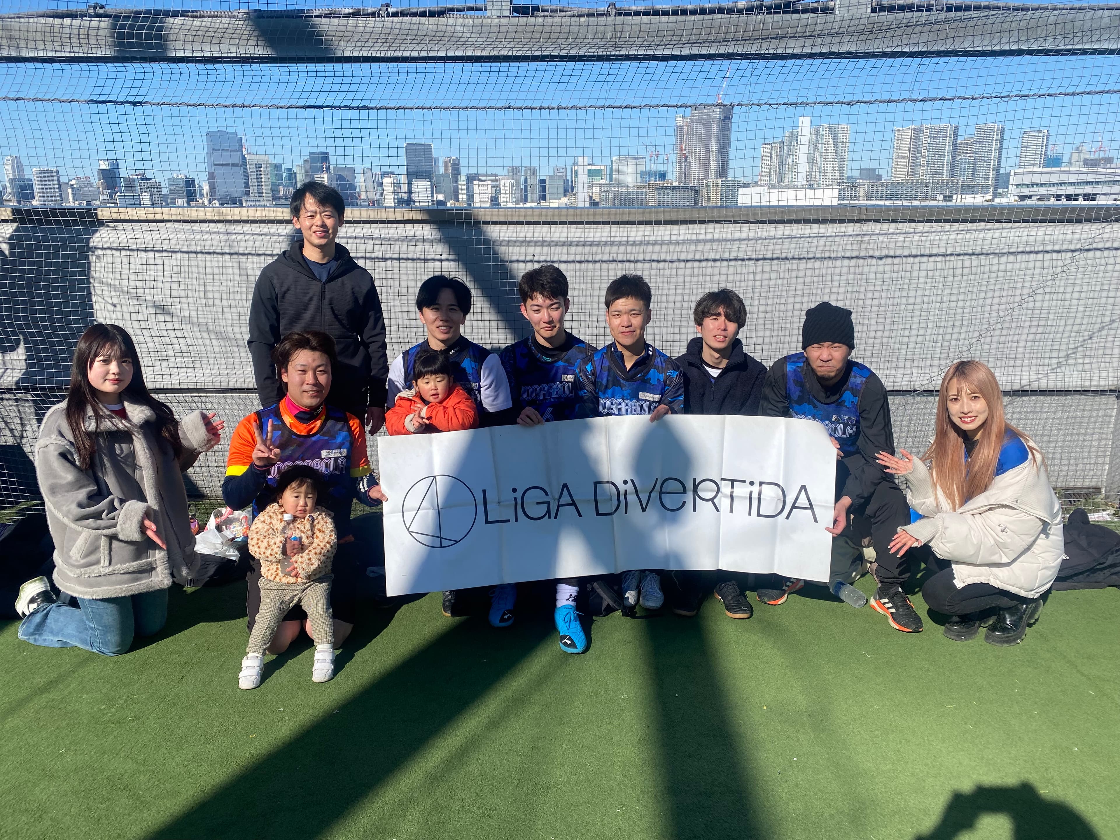 チームJJ - 2025年1月18日 有明 BUDDYスポーツアリーナ 屋上人工芝コート