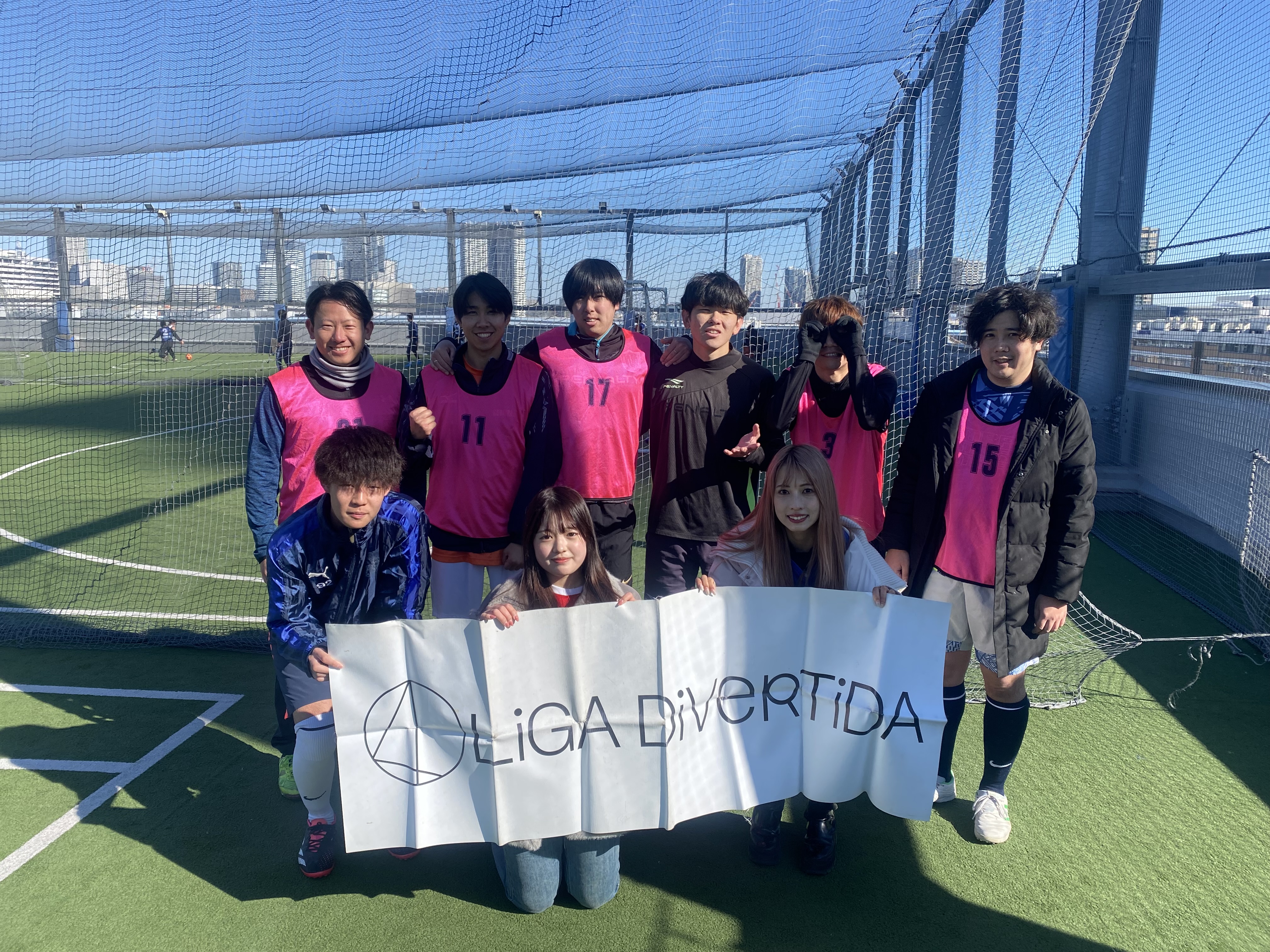 FCMFO - 2025年1月18日 有明 BUDDYスポーツアリーナ 屋上人工芝コート フットサル