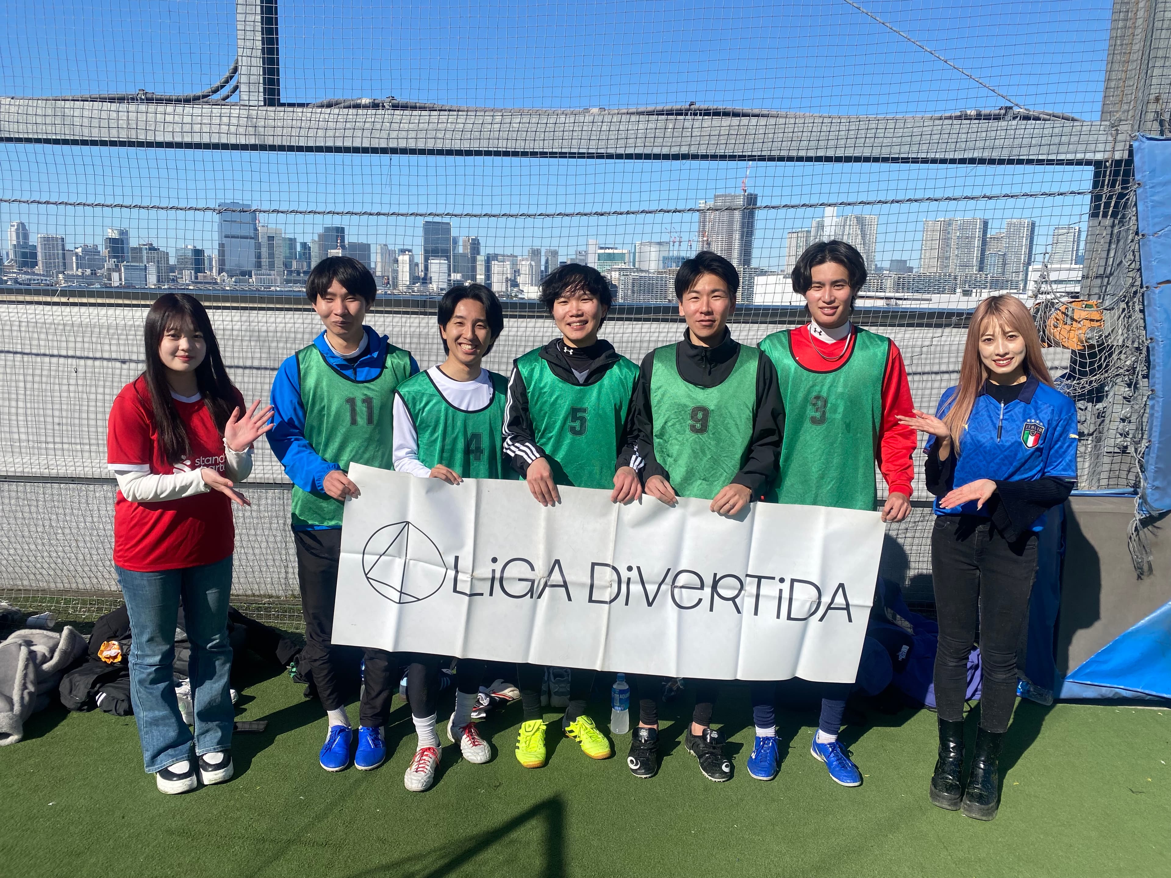 BLUE - 2025年1月18日 有明 BUDDYスポーツアリーナ 屋上人工芝コート
