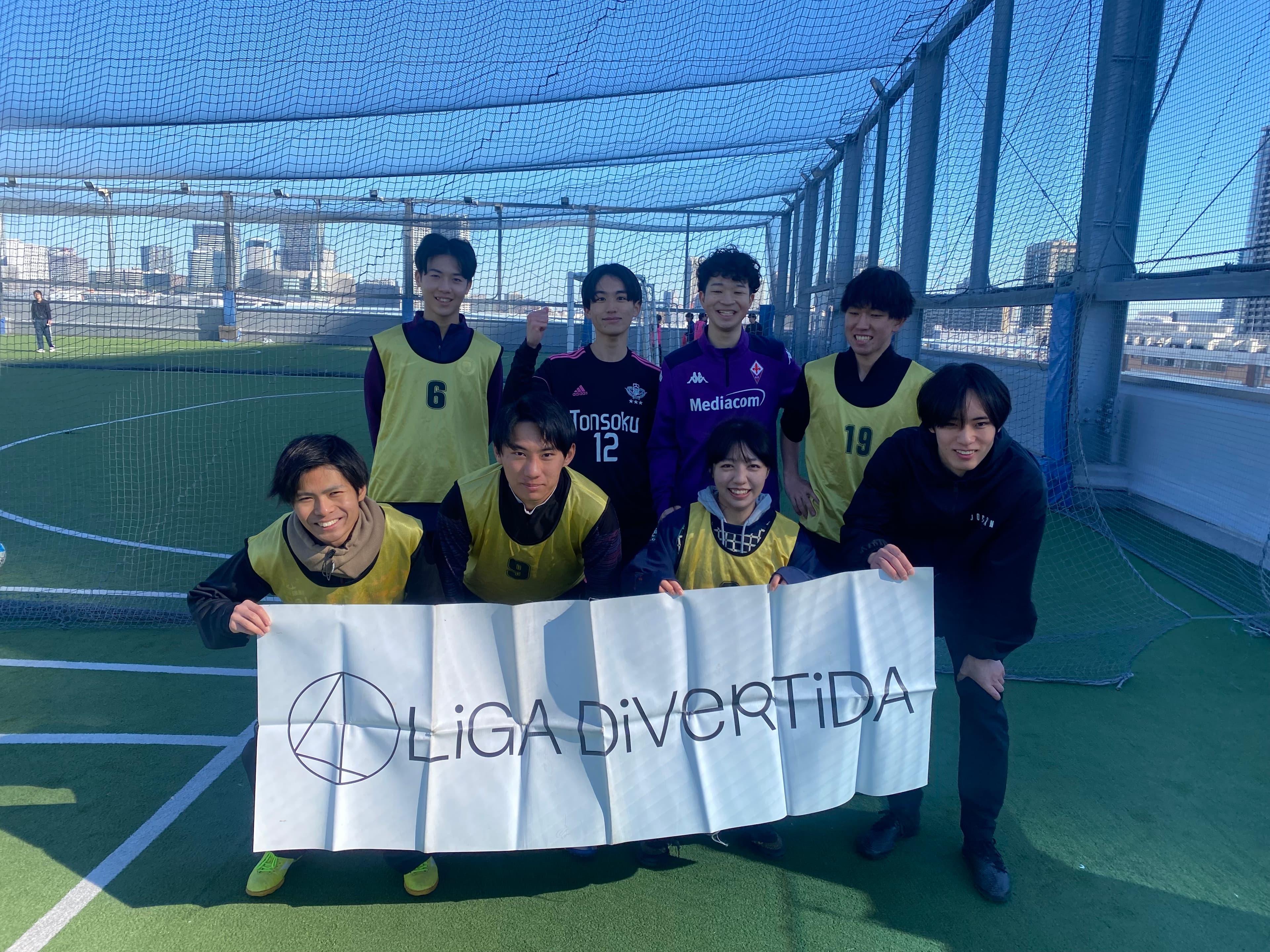 シャクル - 2025年1月18日 有明 BUDDYスポーツアリーナ 屋上人工芝コート