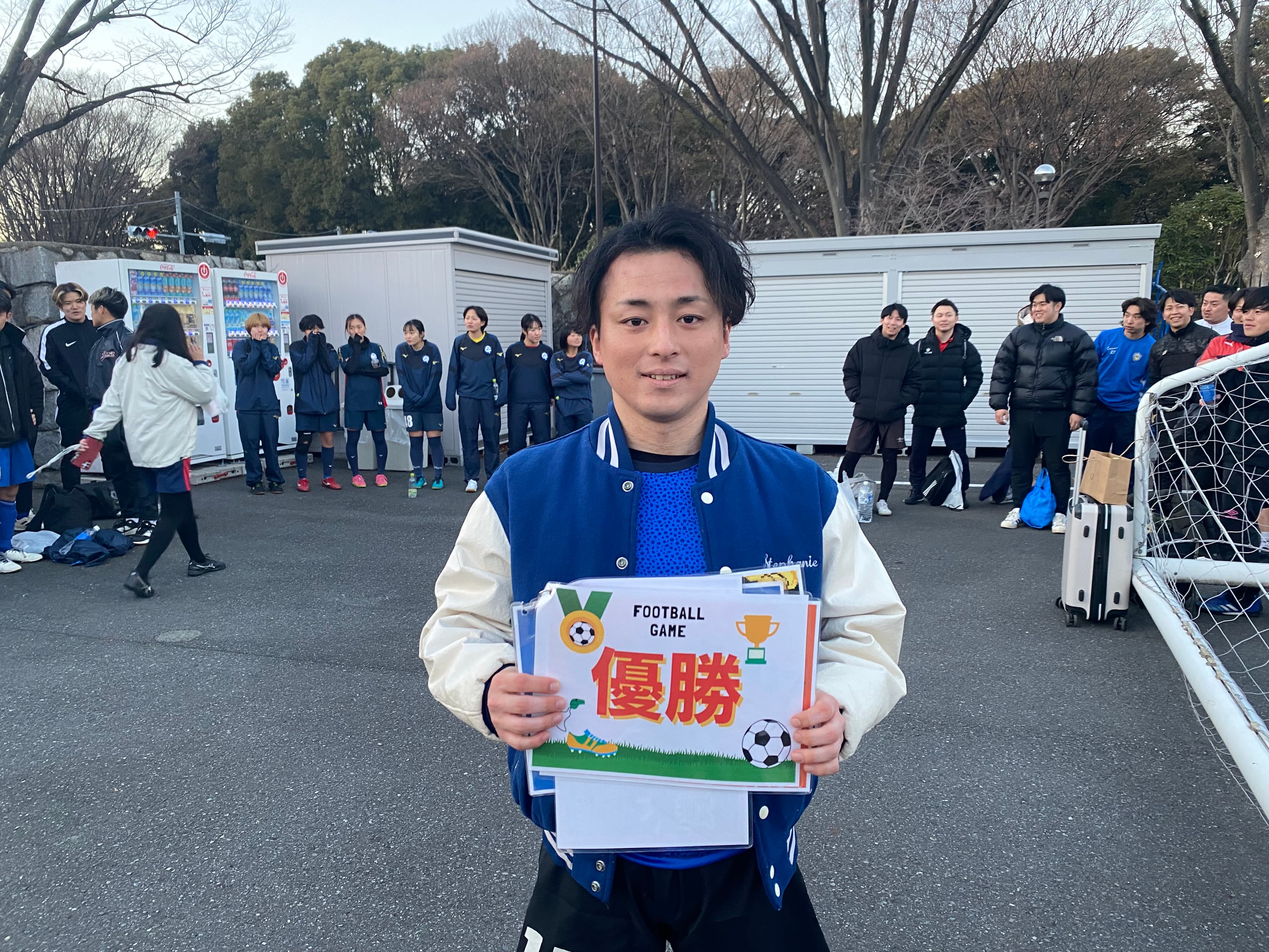 2025年1月25日 原宿 国立代々木競技場 フットサルコート フットサル 大会風景