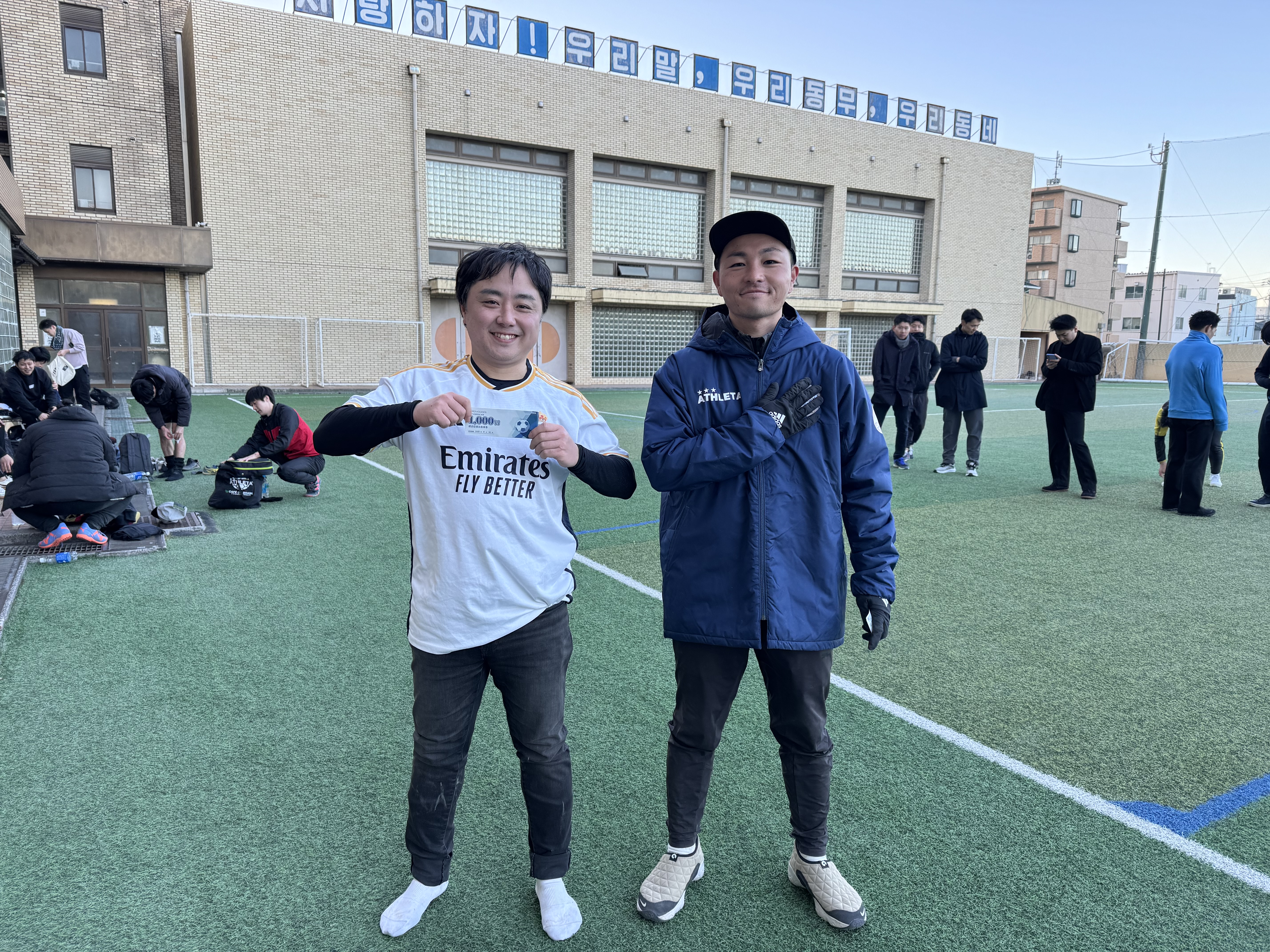 2025年2月9日 足立西新井ソサイチパーク ソサイチ(7人制) 大会風景