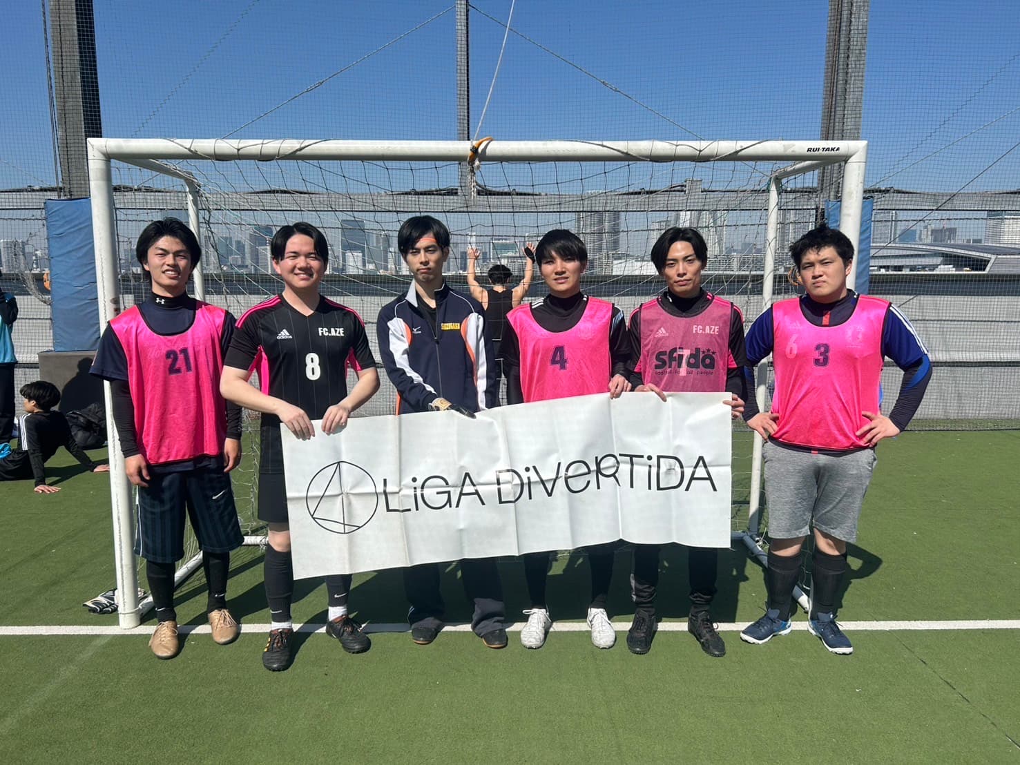 FC AZE - 2025年3月1日 有明 BUDDYスポーツアリーナ 屋上人工芝コート フットサル