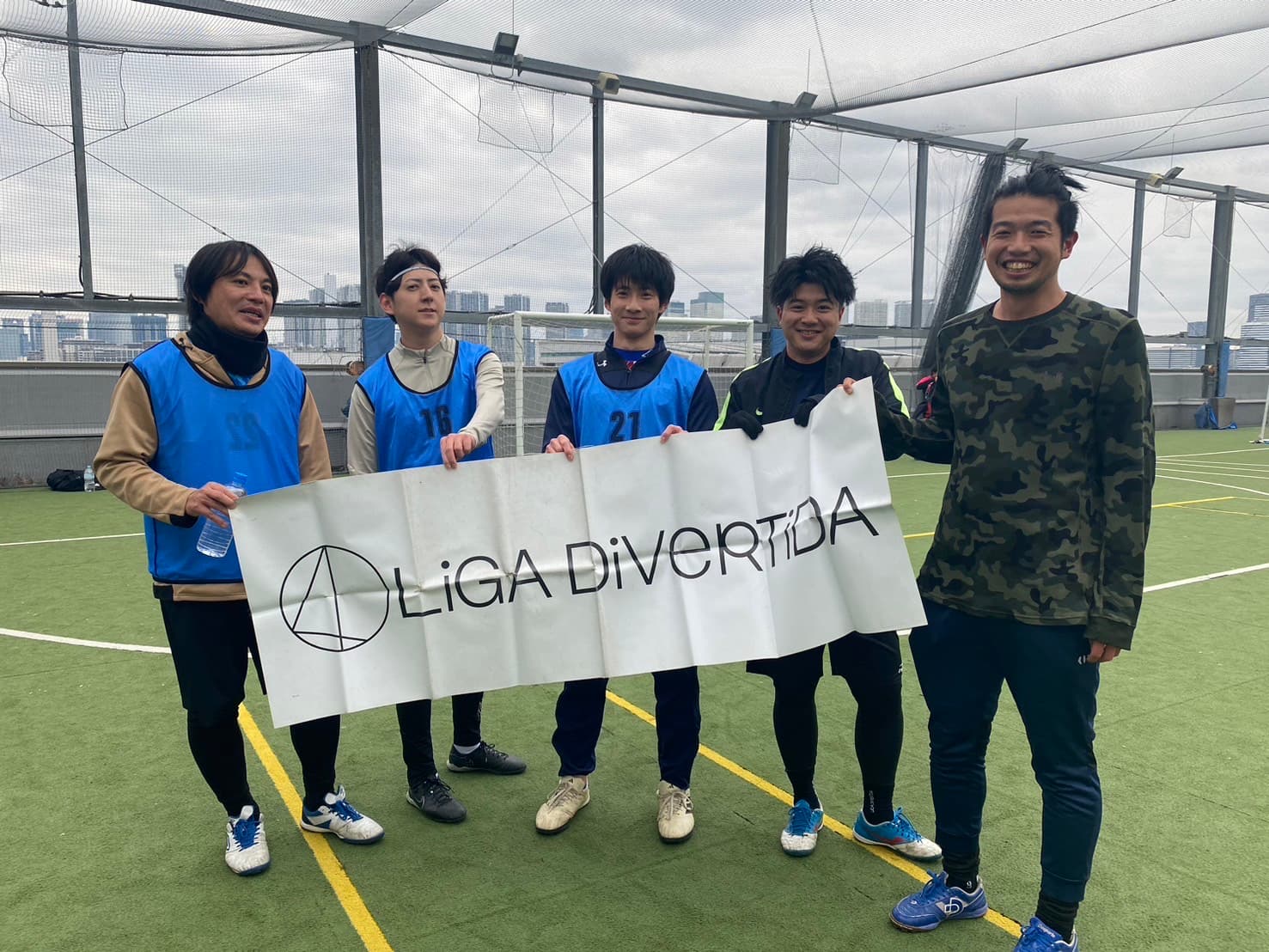 FC忠誠心 - 2025年3月8日 有明 BUDDYスポーツアリーナ 屋上人工芝コート フットサル