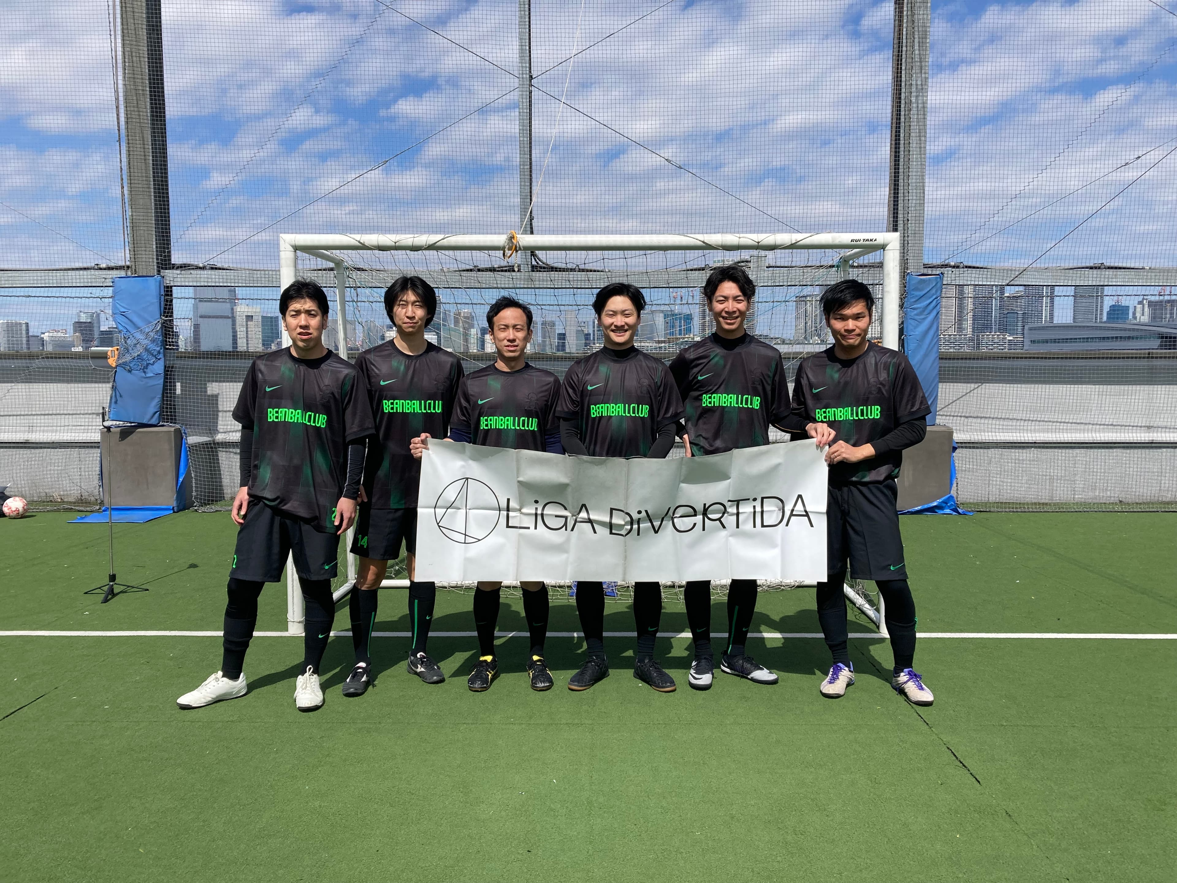 beanballclub - 2025年3月20日 有明 BUDDYスポーツアリーナ 屋上人工芝コート