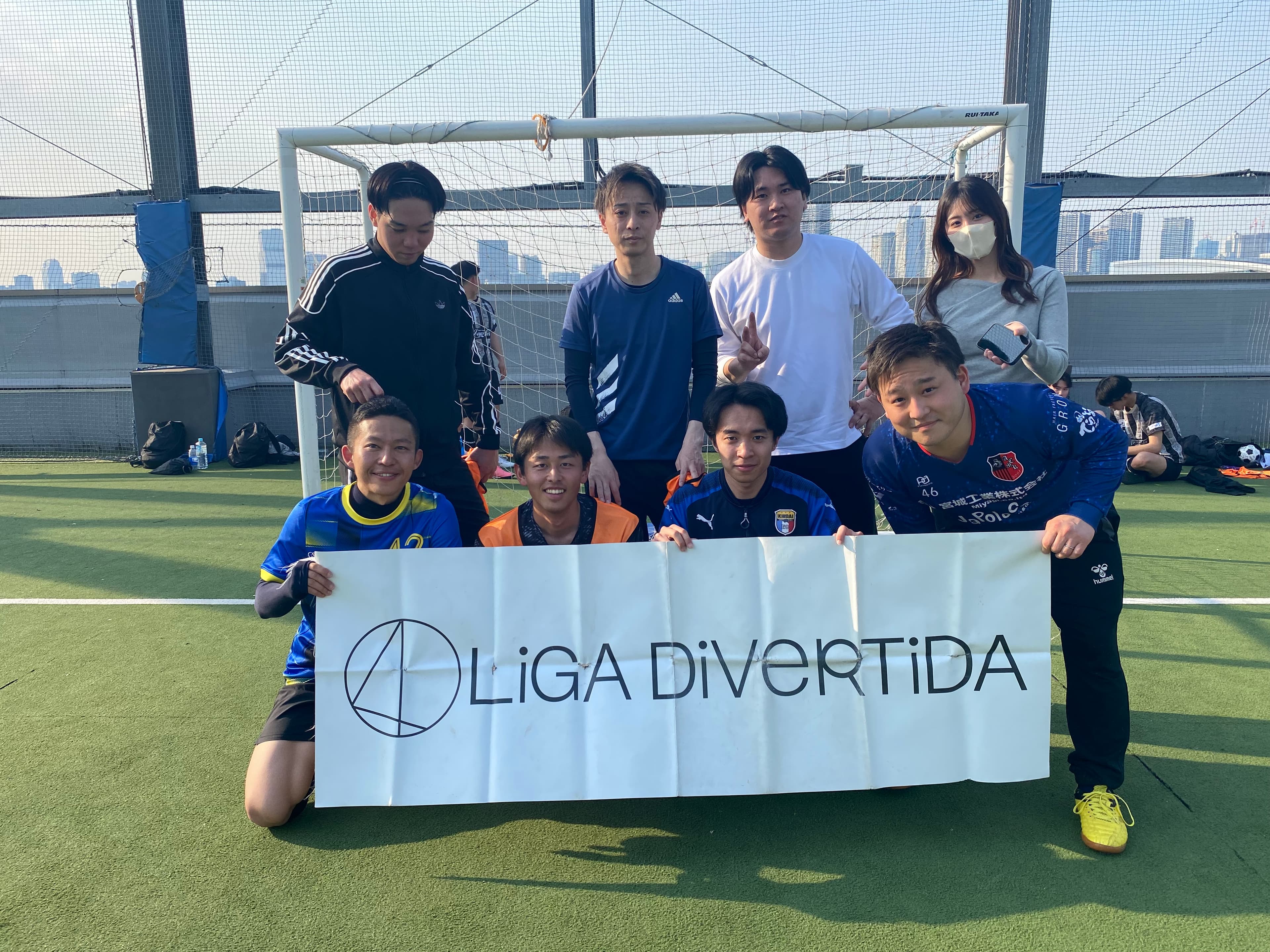 ミドルレンジ - 2025年3月23日 有明 BUDDYスポーツアリーナ 屋上人工芝コート