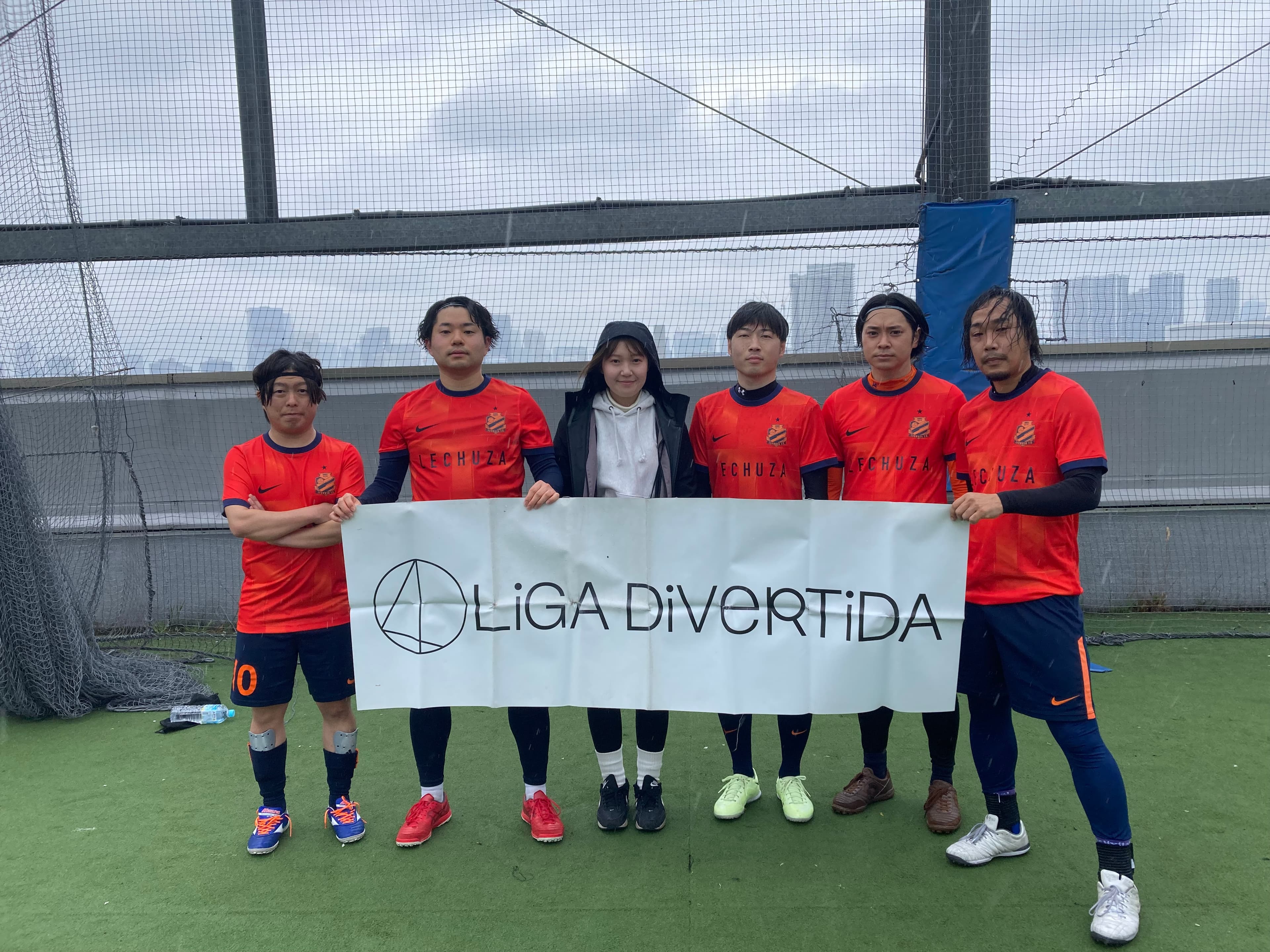 LECHUZA.FC - 2025年4月13日 有明 BUDDYスポーツアリーナ 屋上人工芝コート フットサル