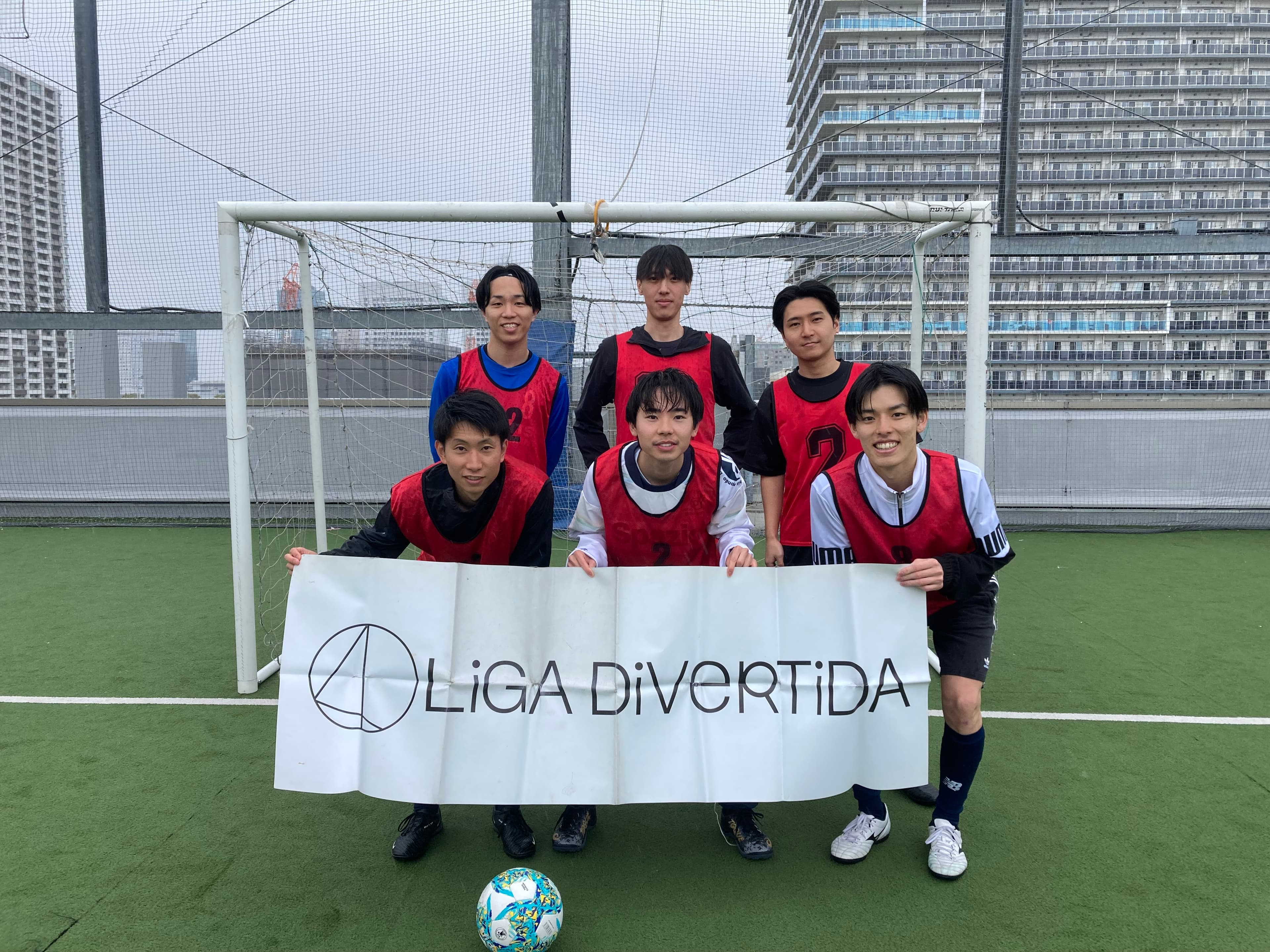 レアルダイワーボ - 2025年4月13日 有明 BUDDYスポーツアリーナ 屋上人工芝コート フットサル