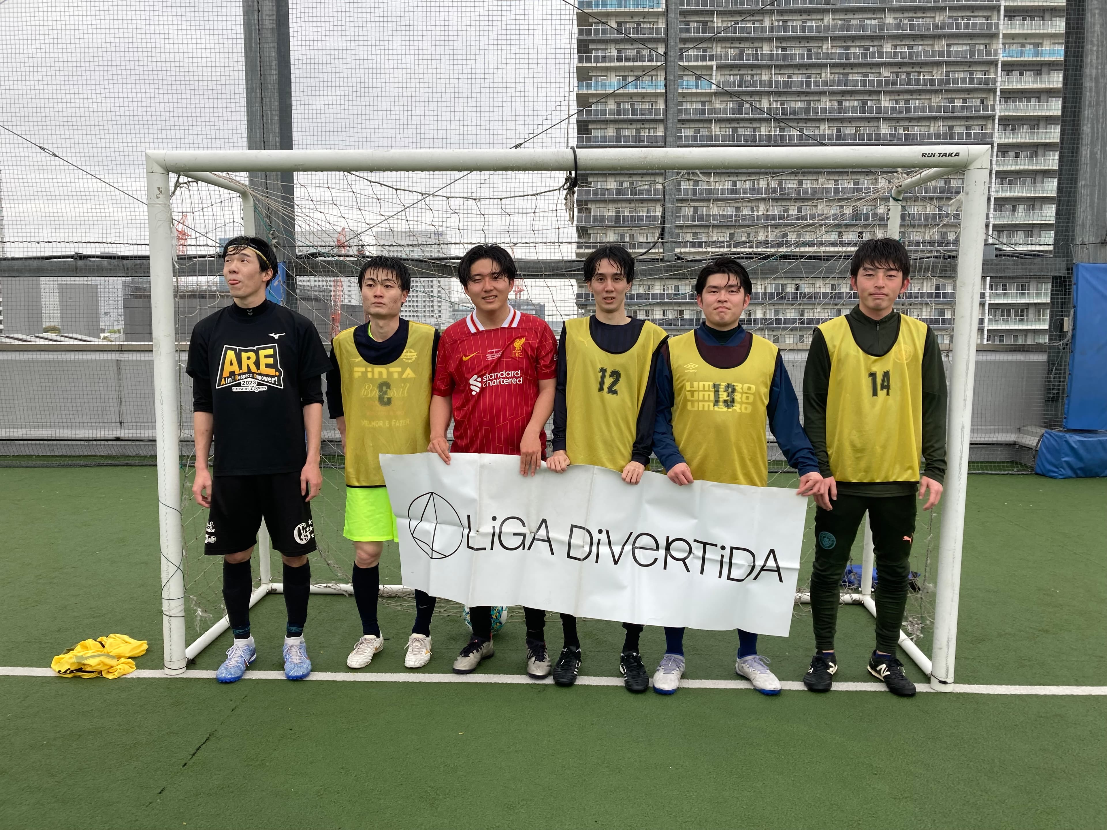 FCフーリガン - 2025年4月13日 有明 BUDDYスポーツアリーナ 屋上人工芝コート