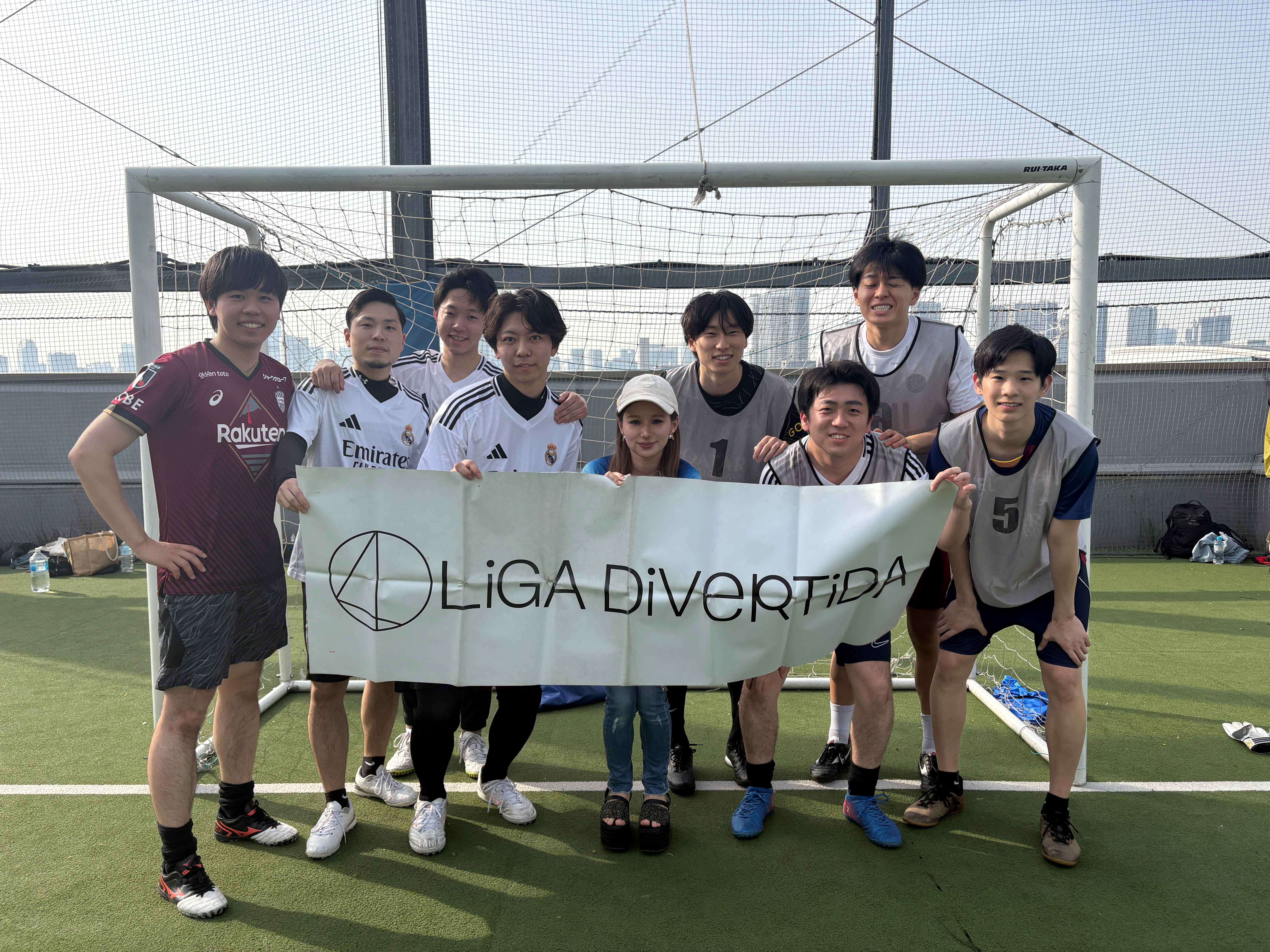 fcこし - 2025年4月19日 有明 BUDDYスポーツアリーナ 屋上人工芝コート