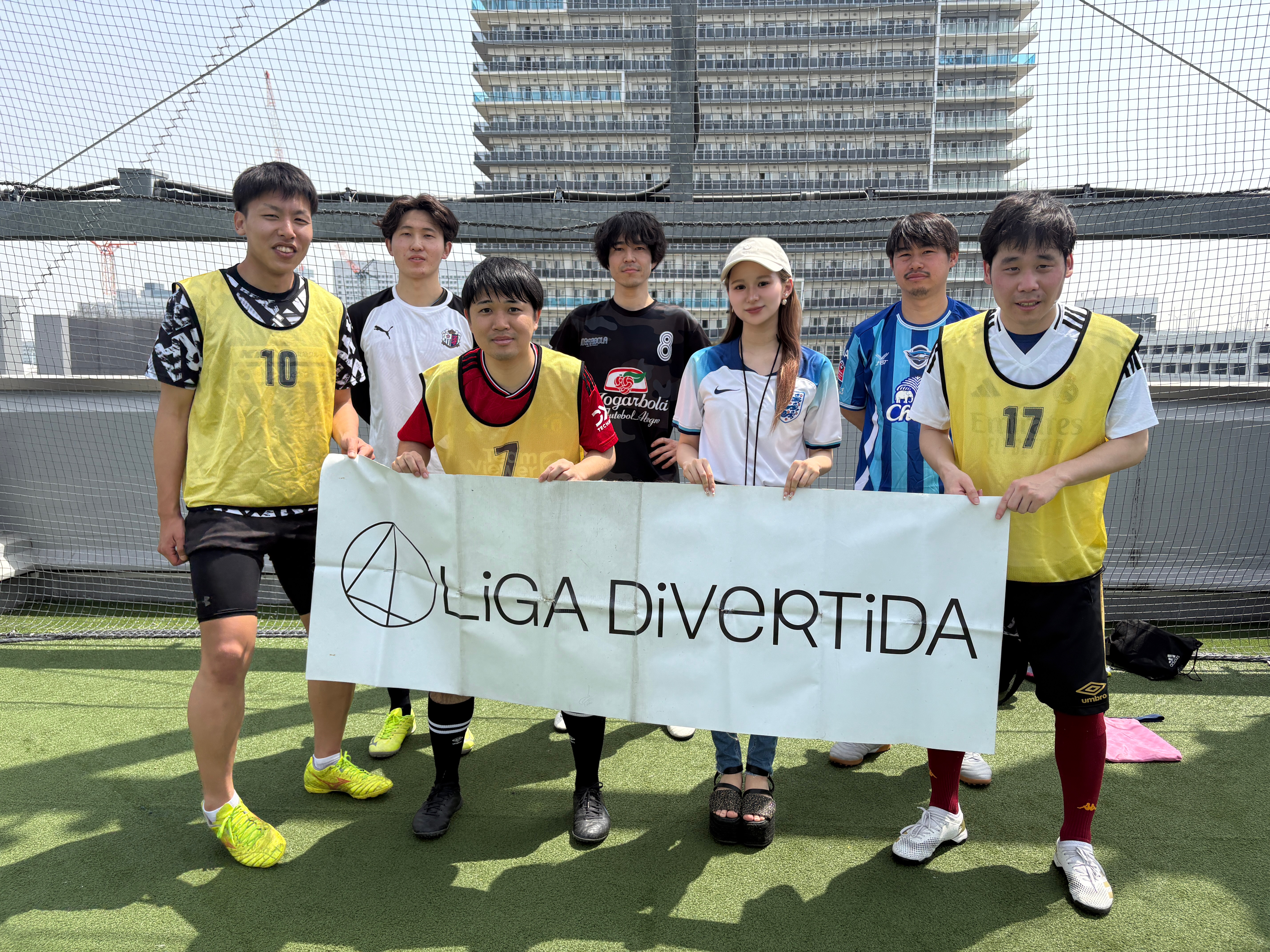 サガン中山 - 2025年4月19日 有明 BUDDYスポーツアリーナ 屋上人工芝コート フットサル