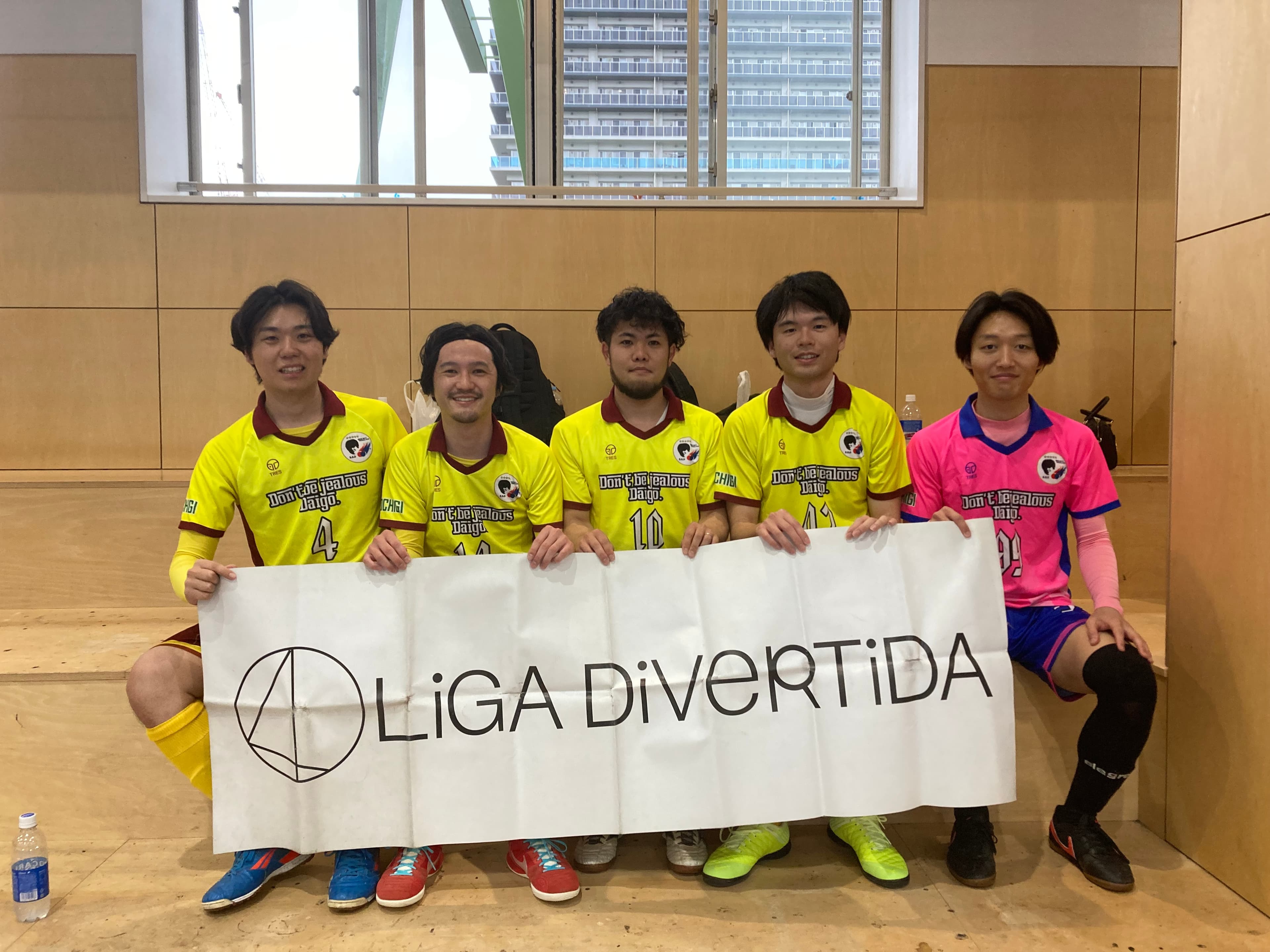 嫉妬すんな大吾 - 2025年4月26日 有明 BUDDYスポーツアリーナ1F フットサル