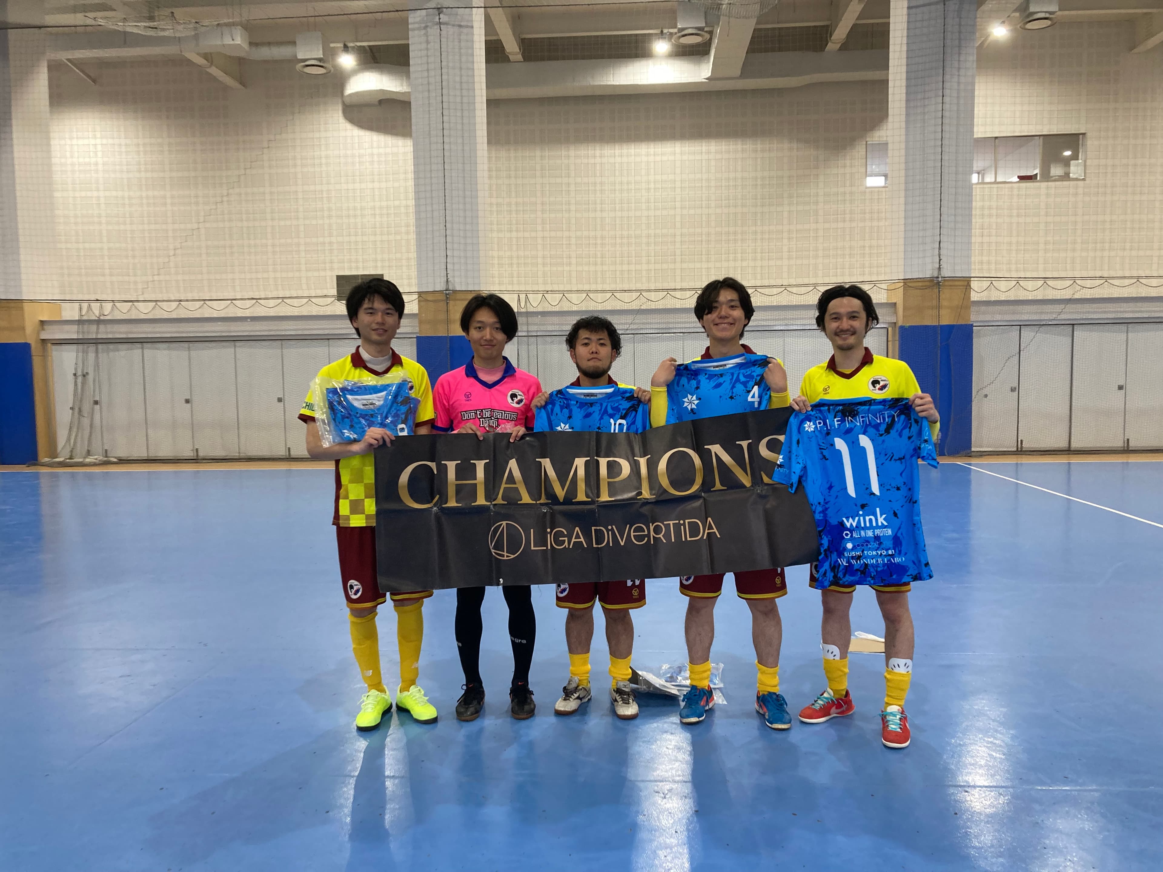 2025年4月26日 有明 BUDDYスポーツアリーナ1F フットサル 大会風景