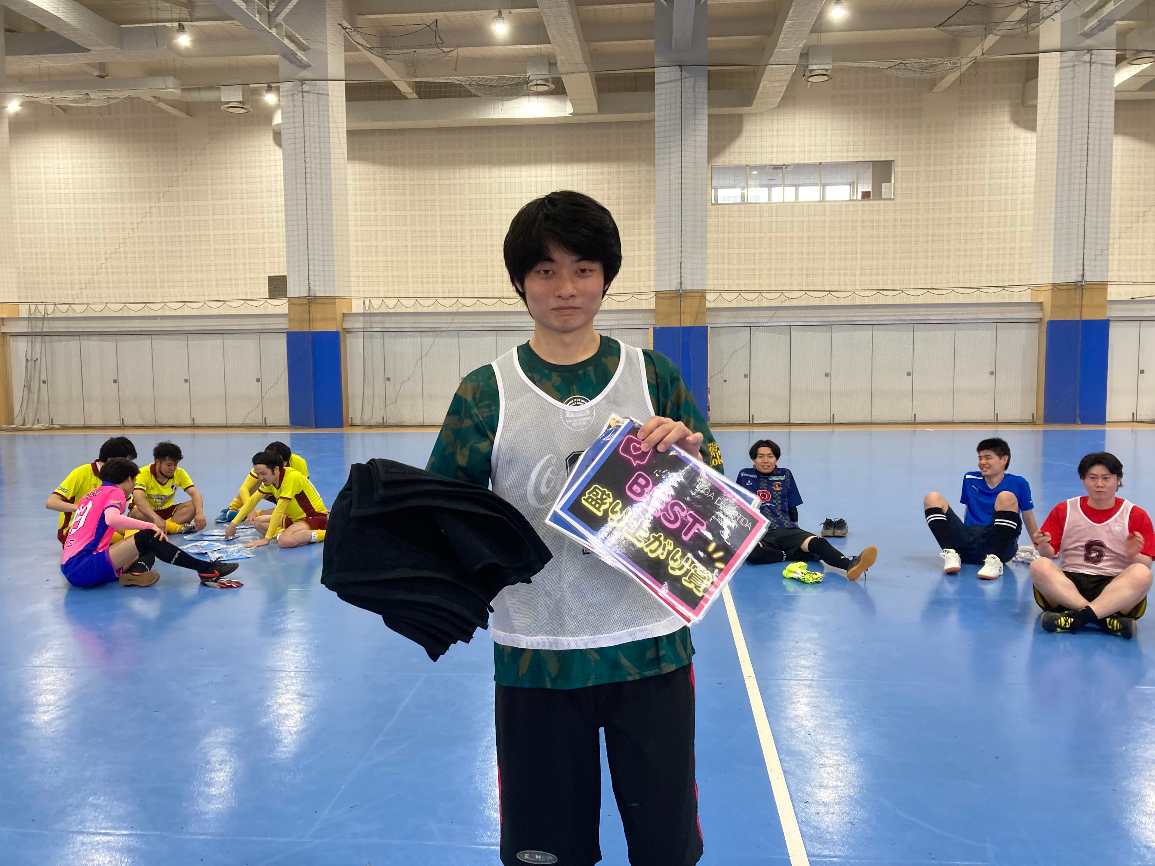 2025年4月26日 有明 BUDDYスポーツアリーナ1F フットサル 大会風景