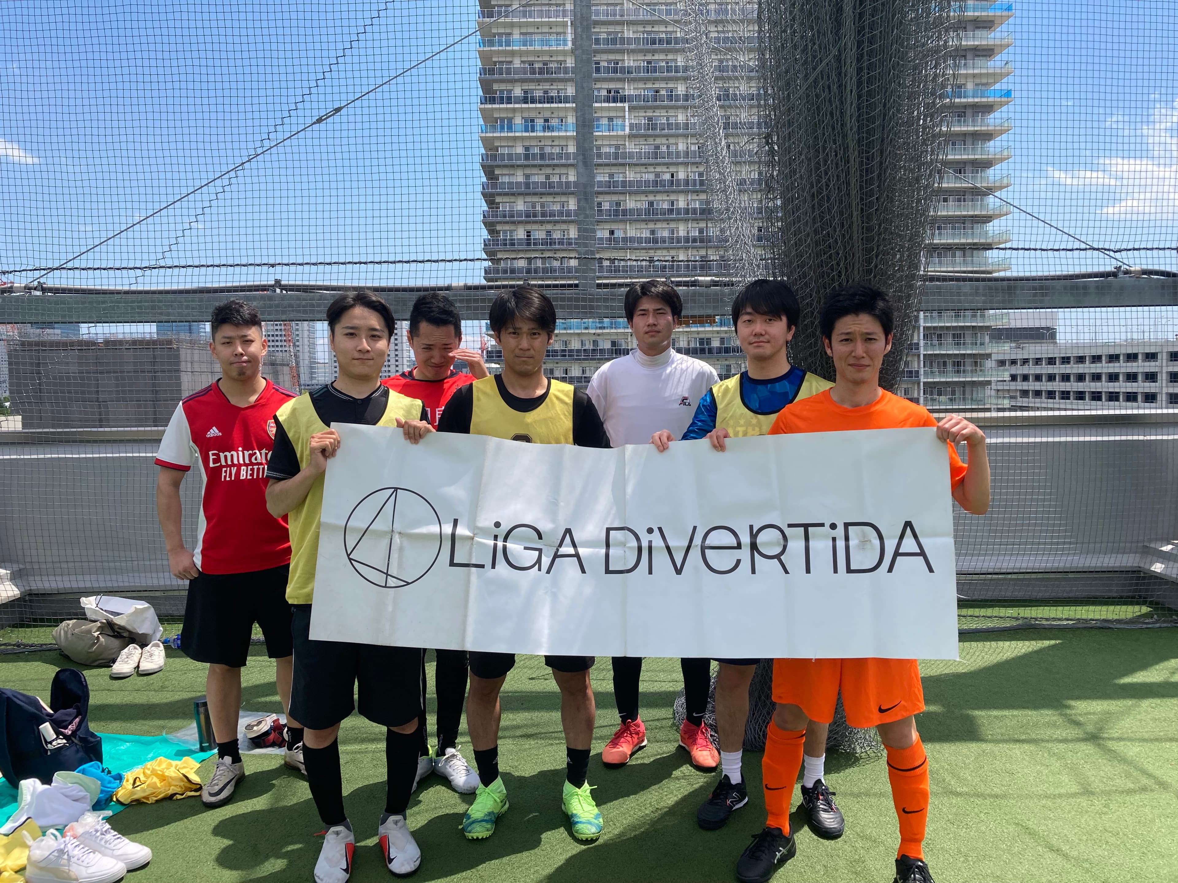 栗田良寛 - 2025年4月29日 有明 BUDDYスポーツアリーナ 屋上人工芝コート フットサル