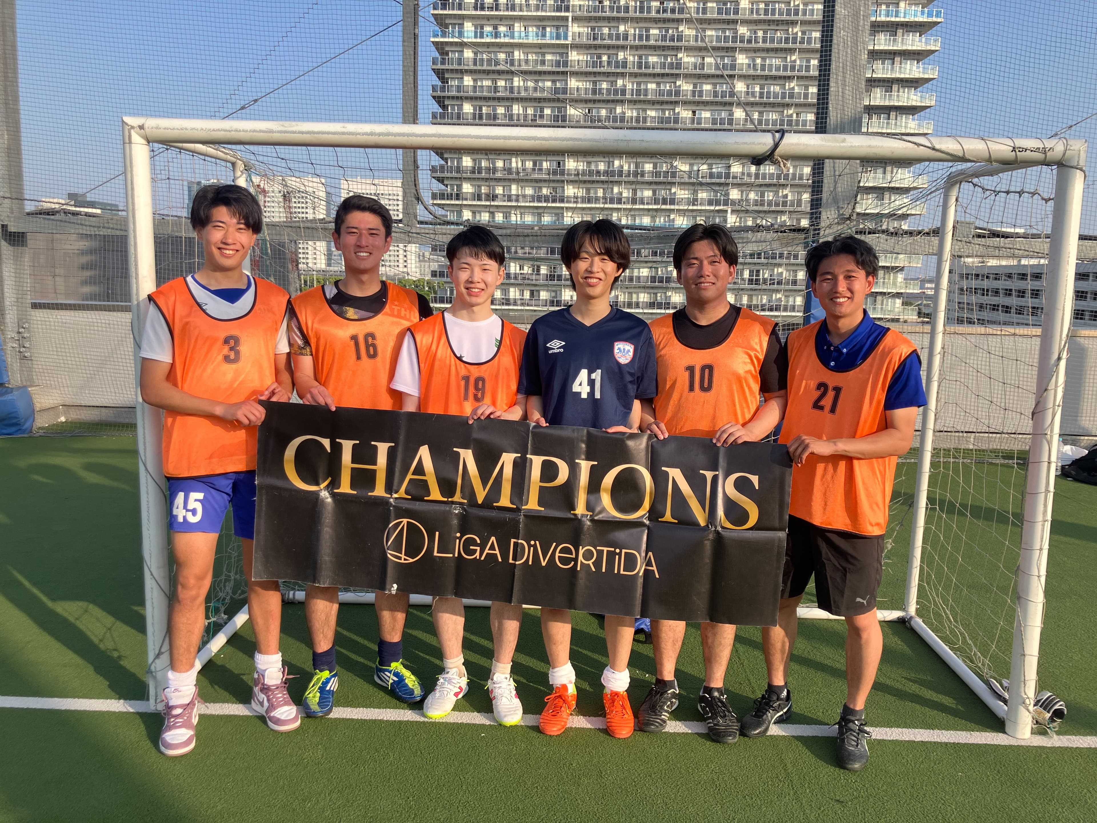 FC way back - 2025年5月4日 有明 BUDDYスポーツアリーナ 屋上人工芝コート