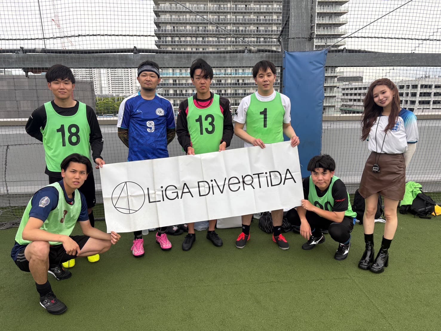 FCレガ - 2025年5月10日 有明 BUDDYスポーツアリーナ 屋上人工芝コート