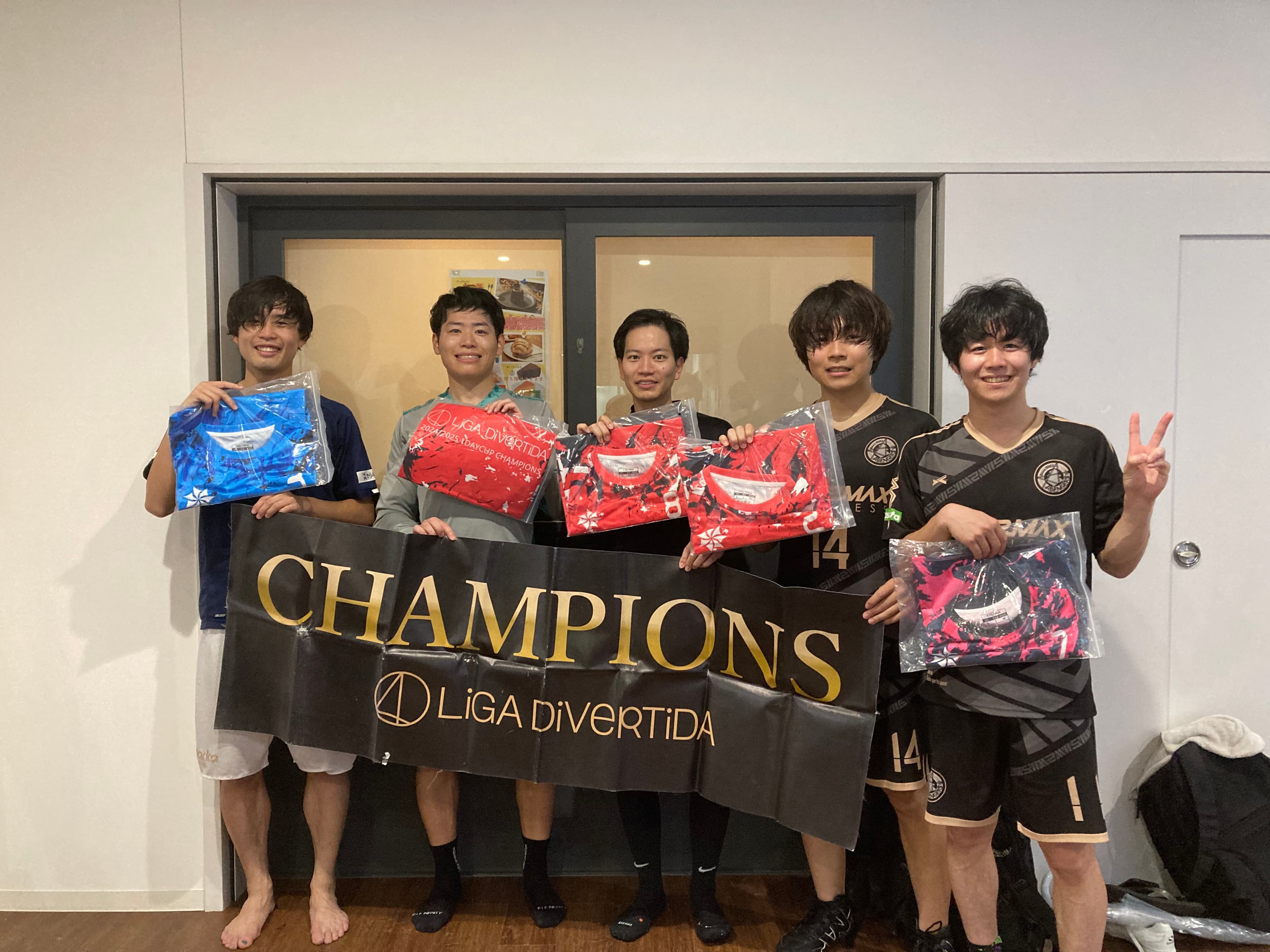 2025年5月17日 有明 BUDDYスポーツアリーナ1F フットサル 表彰