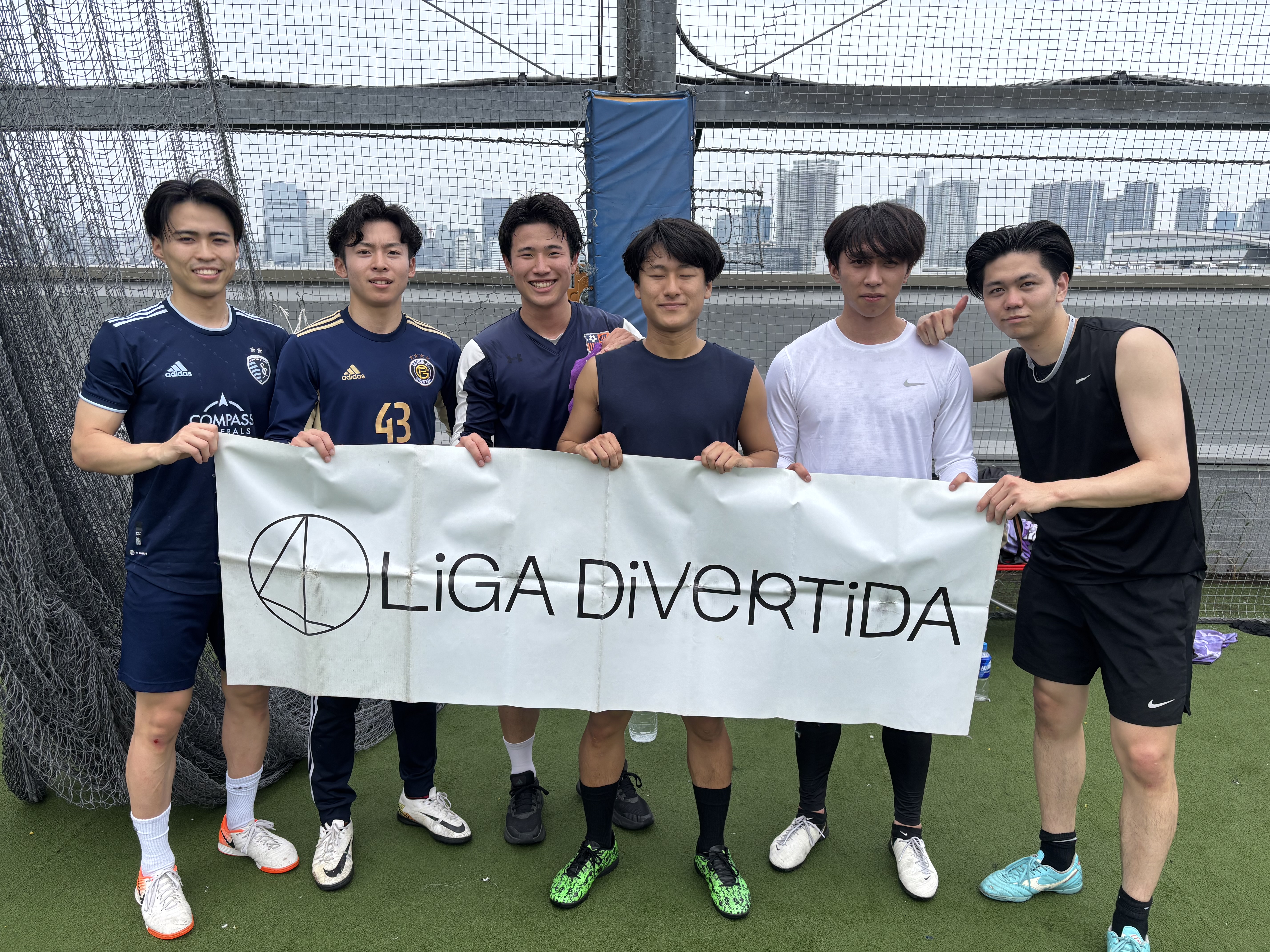 サイキッカーズ - 2025年5月18日 有明 BUDDYスポーツアリーナ 屋上人工芝コート