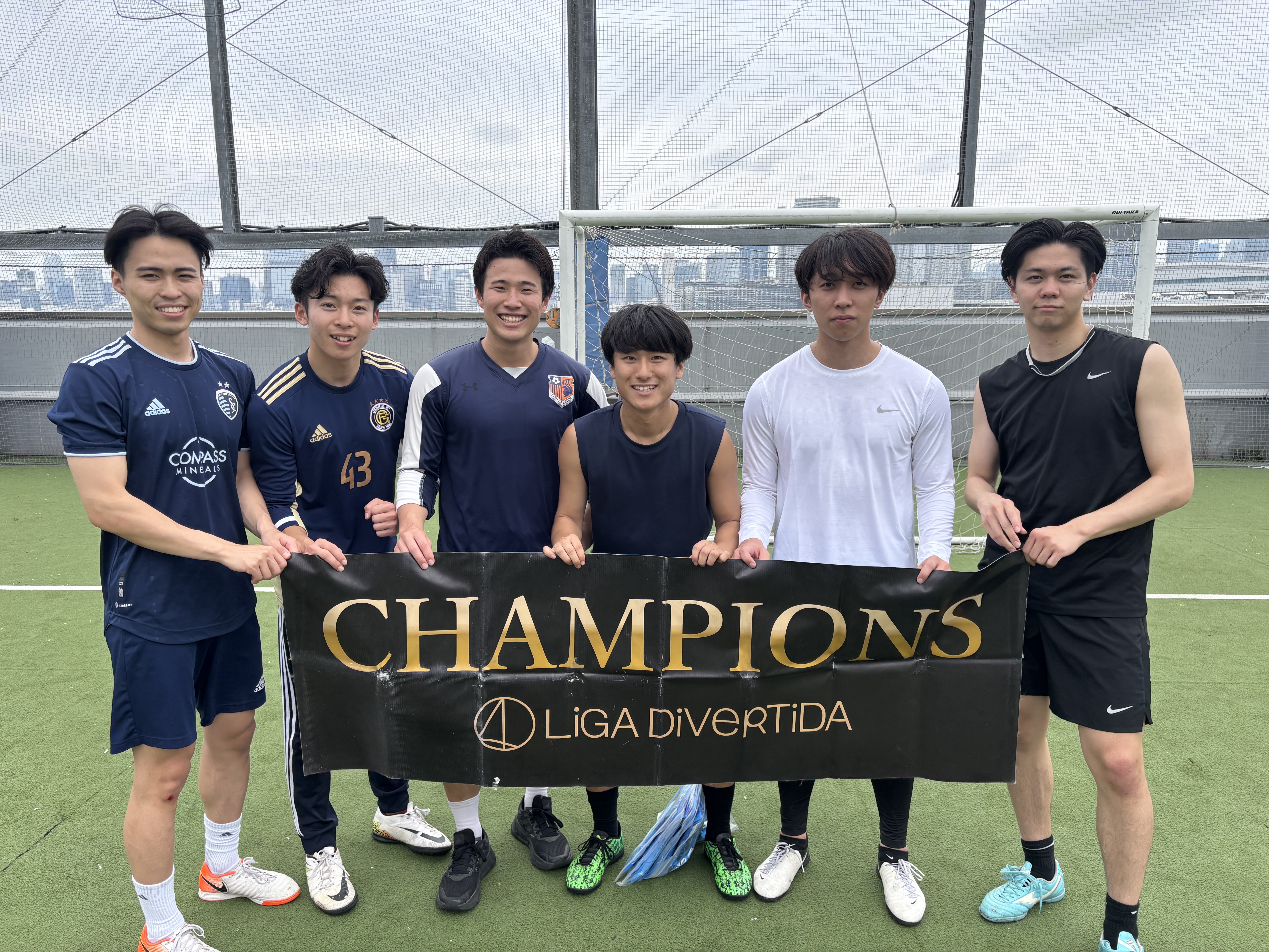 2025年5月18日 有明 BUDDYスポーツアリーナ 屋上人工芝コート フットサル 表彰