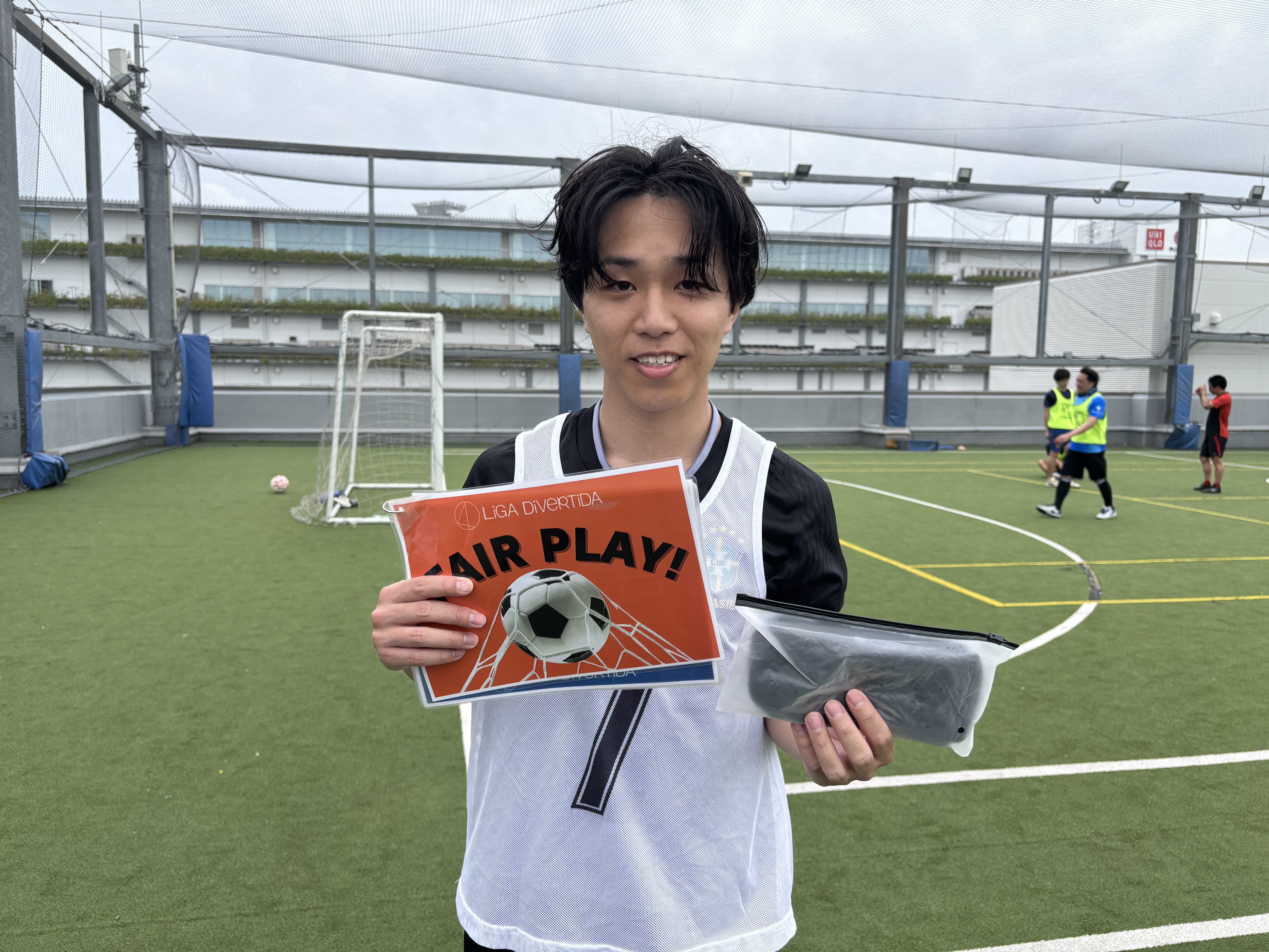 2025年5月18日 有明 BUDDYスポーツアリーナ 屋上人工芝コート フットサル 大会風景
