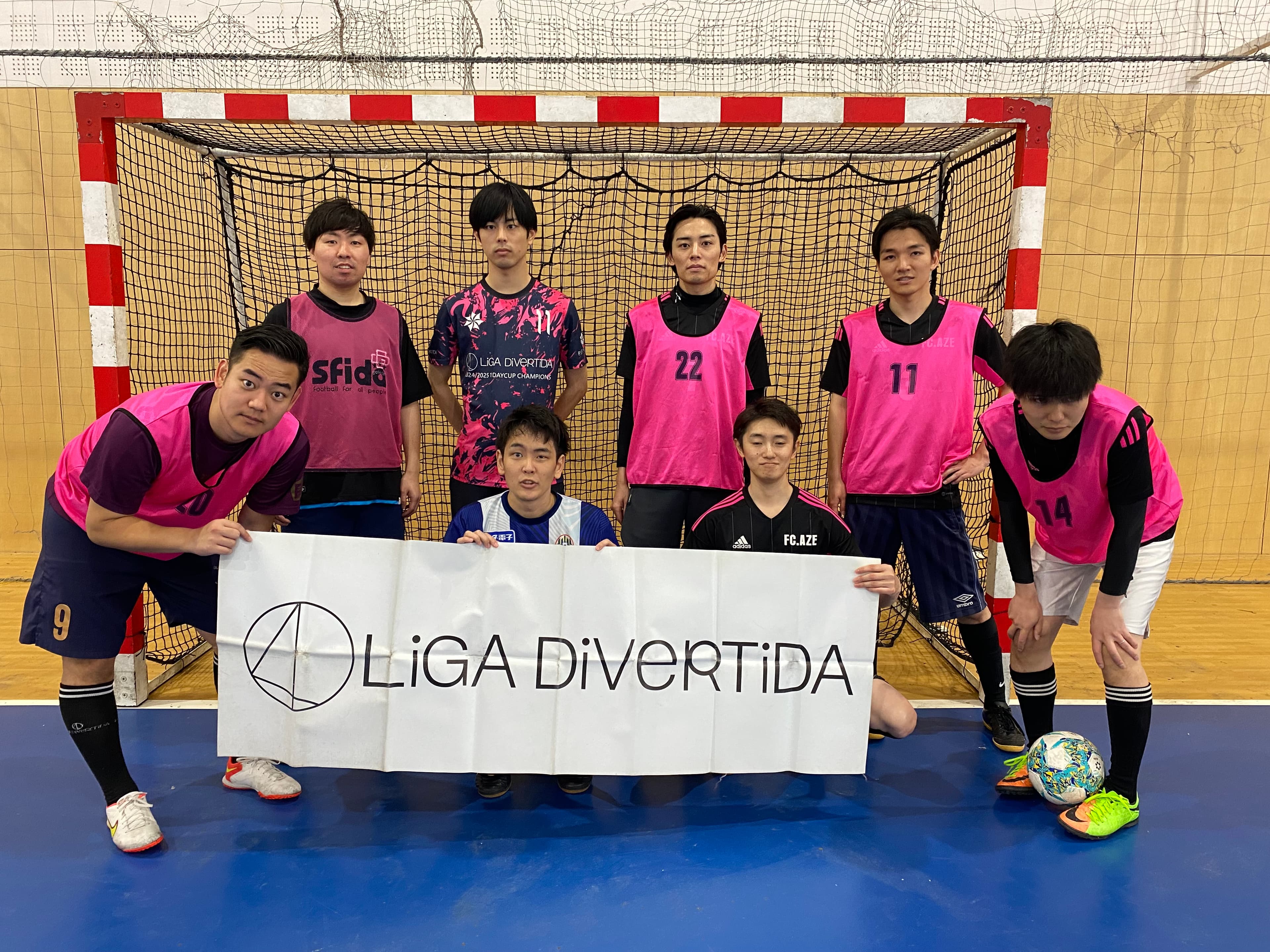 FC AZE - 2025年5月31日 有明 BUDDYスポーツアリーナ1F フットサル
