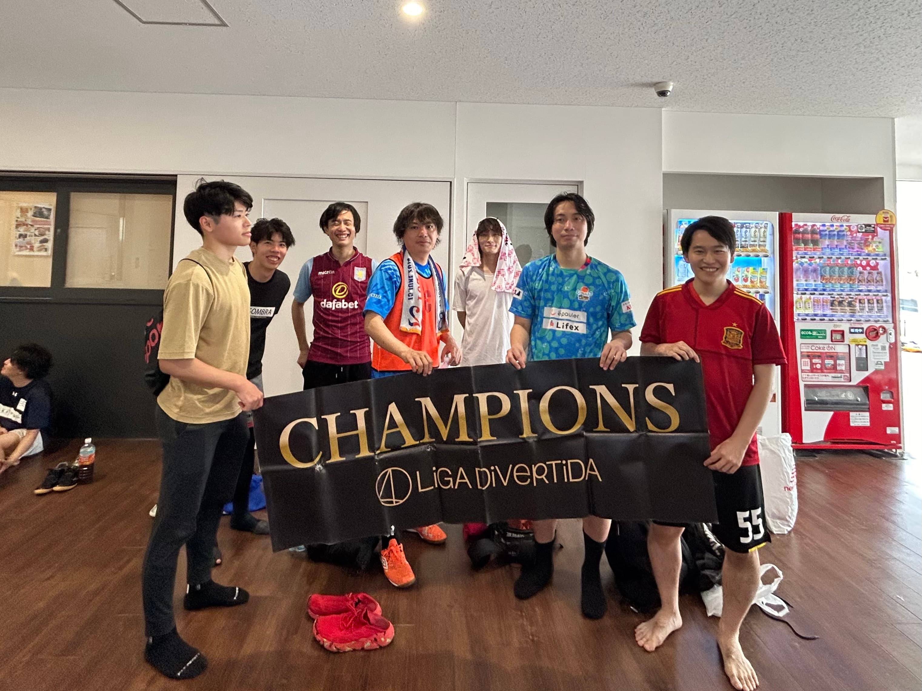 2025年6月14日 有明 BUDDYスポーツアリーナ1F フットサル 表彰