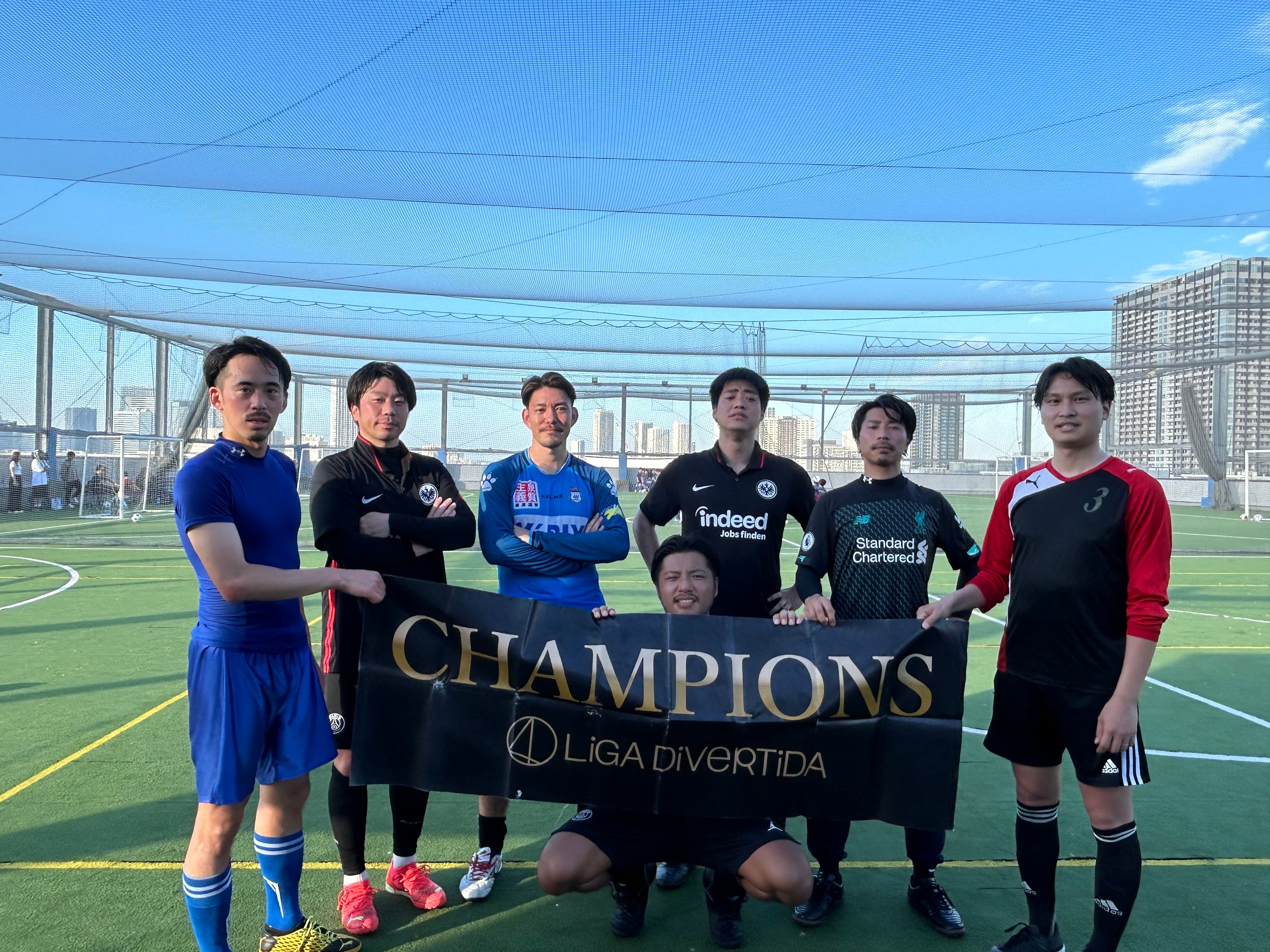 2025年6月15日 有明 BUDDYスポーツアリーナ 屋上人工芝コート フットサル 大会風景