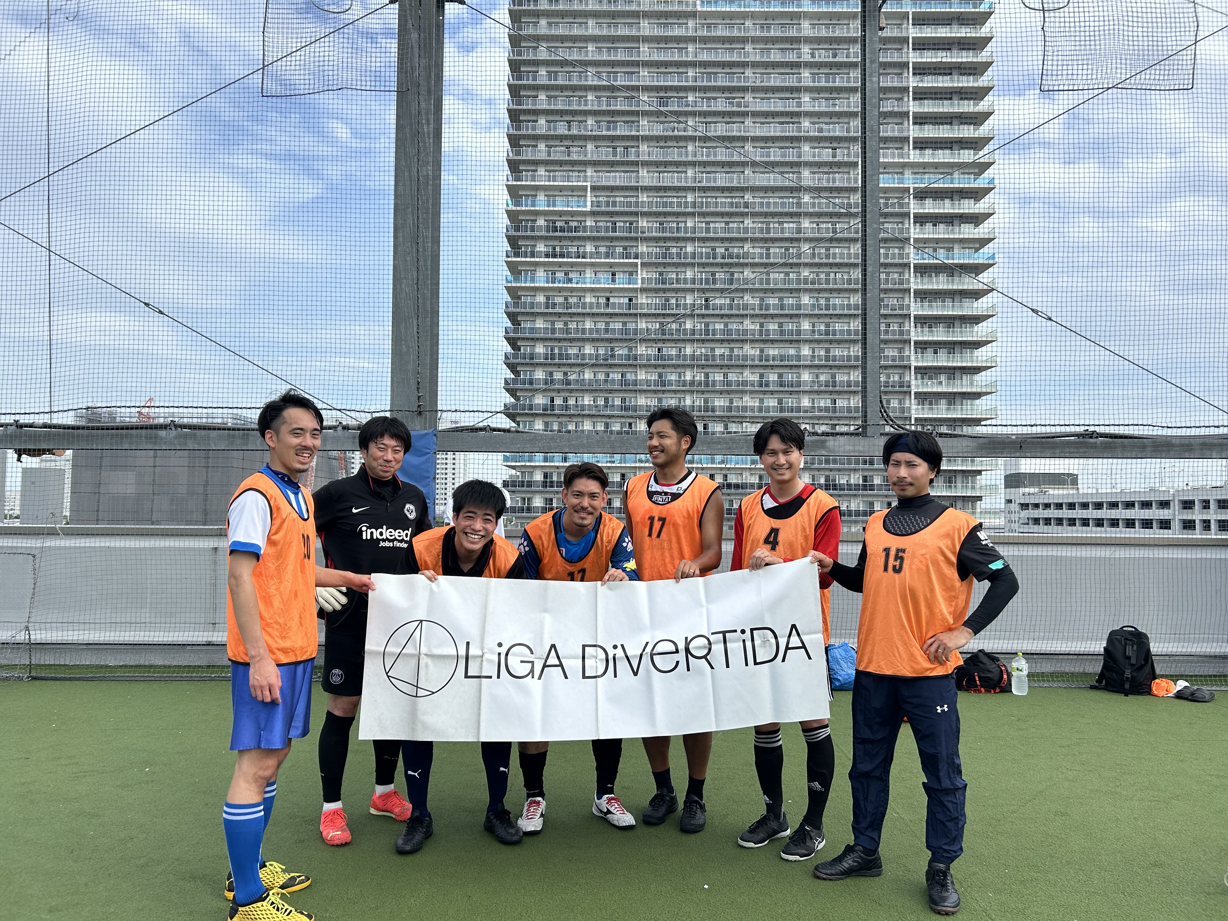 いい未来は探せる - 2025年6月15日 有明 BUDDYスポーツアリーナ 屋上人工芝コート フットサル
