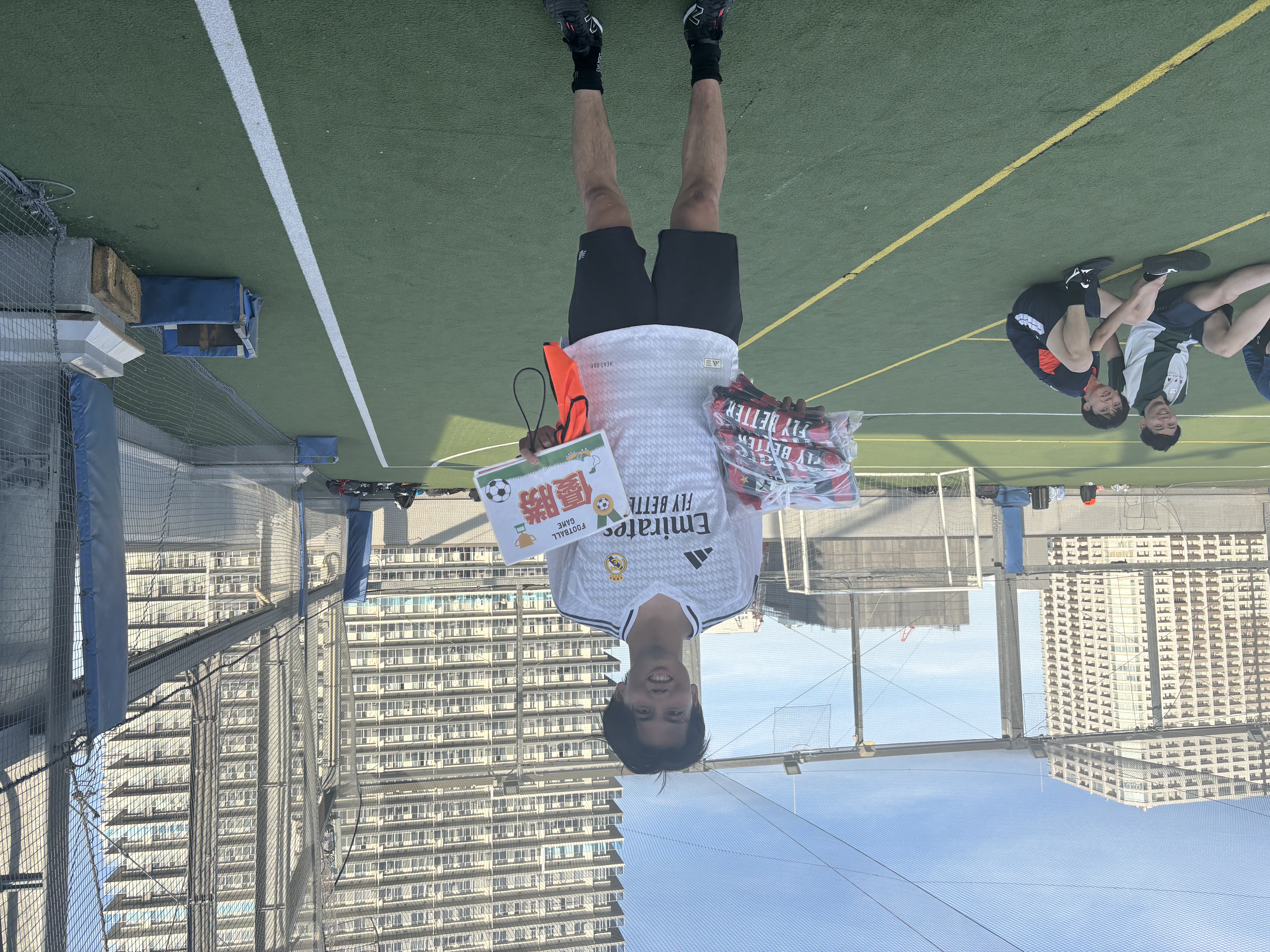 2025年6月21日 有明 BUDDYスポーツアリーナ 屋上人工芝コート フットサル 大会風景