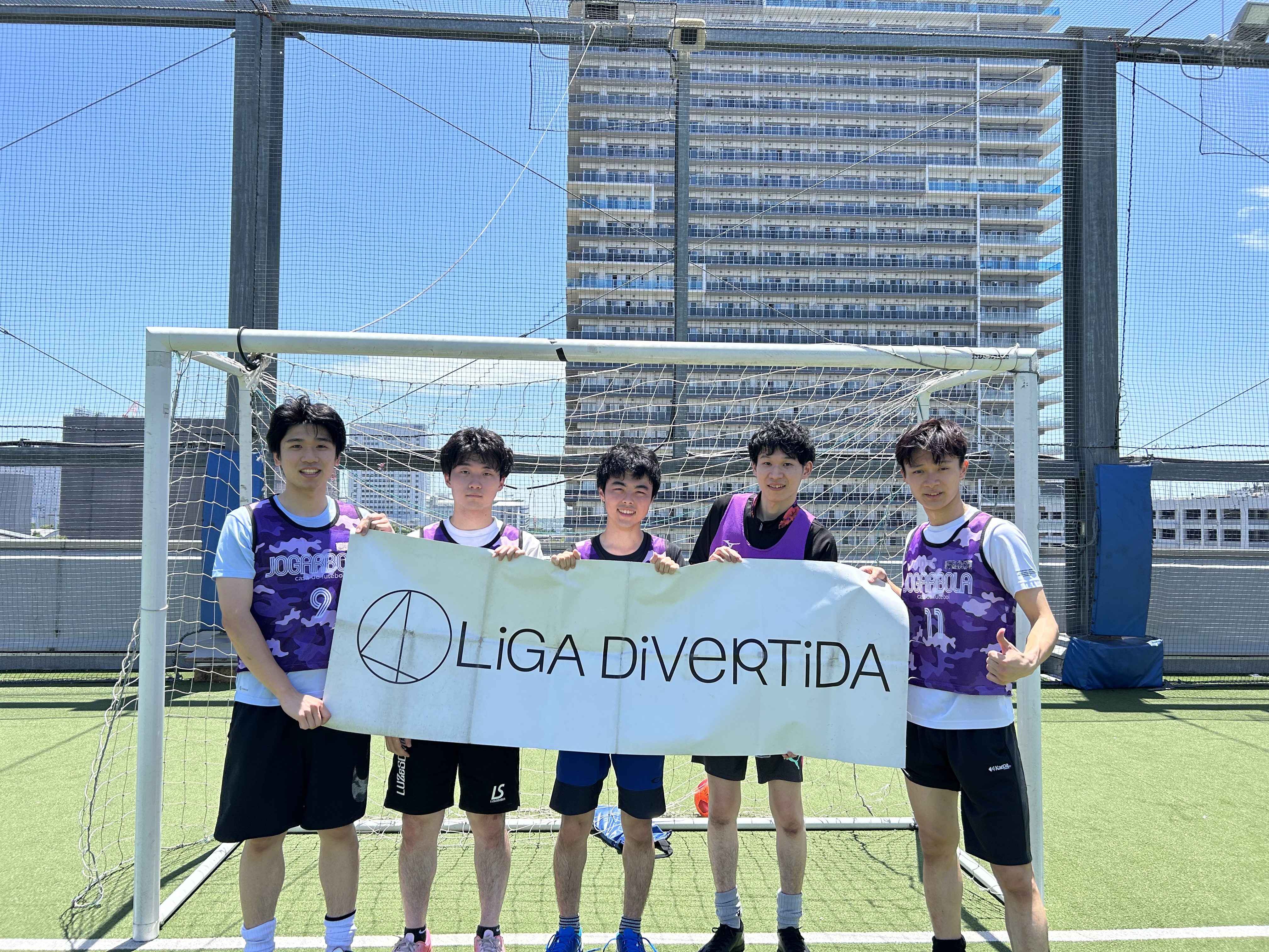 きびだんごーず - 2025年6月22日 有明 BUDDYスポーツアリーナ 屋上人工芝コート フットサル