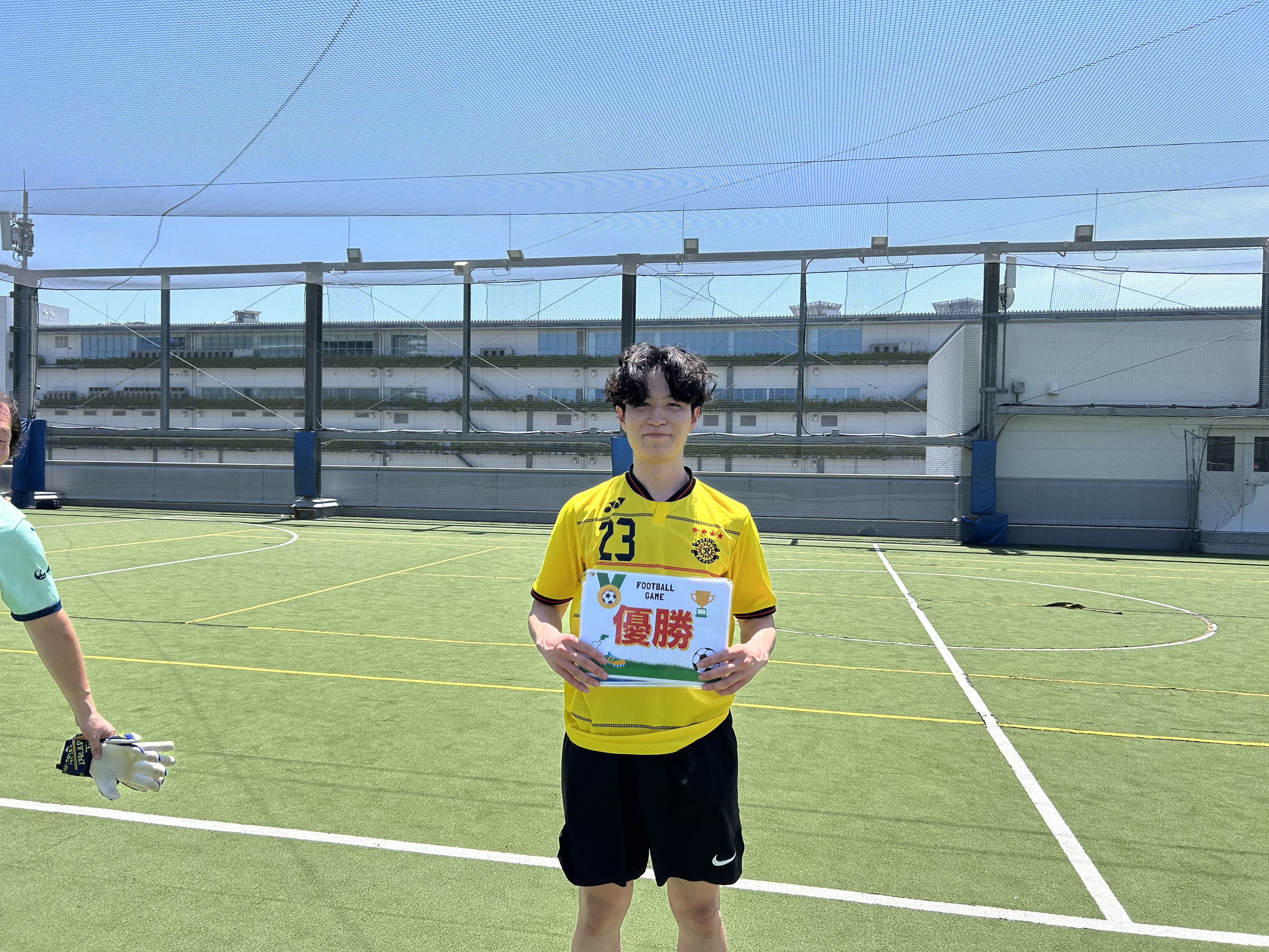 2025年6月22日 有明 BUDDYスポーツアリーナ 屋上人工芝コート フットサル 大会風景
