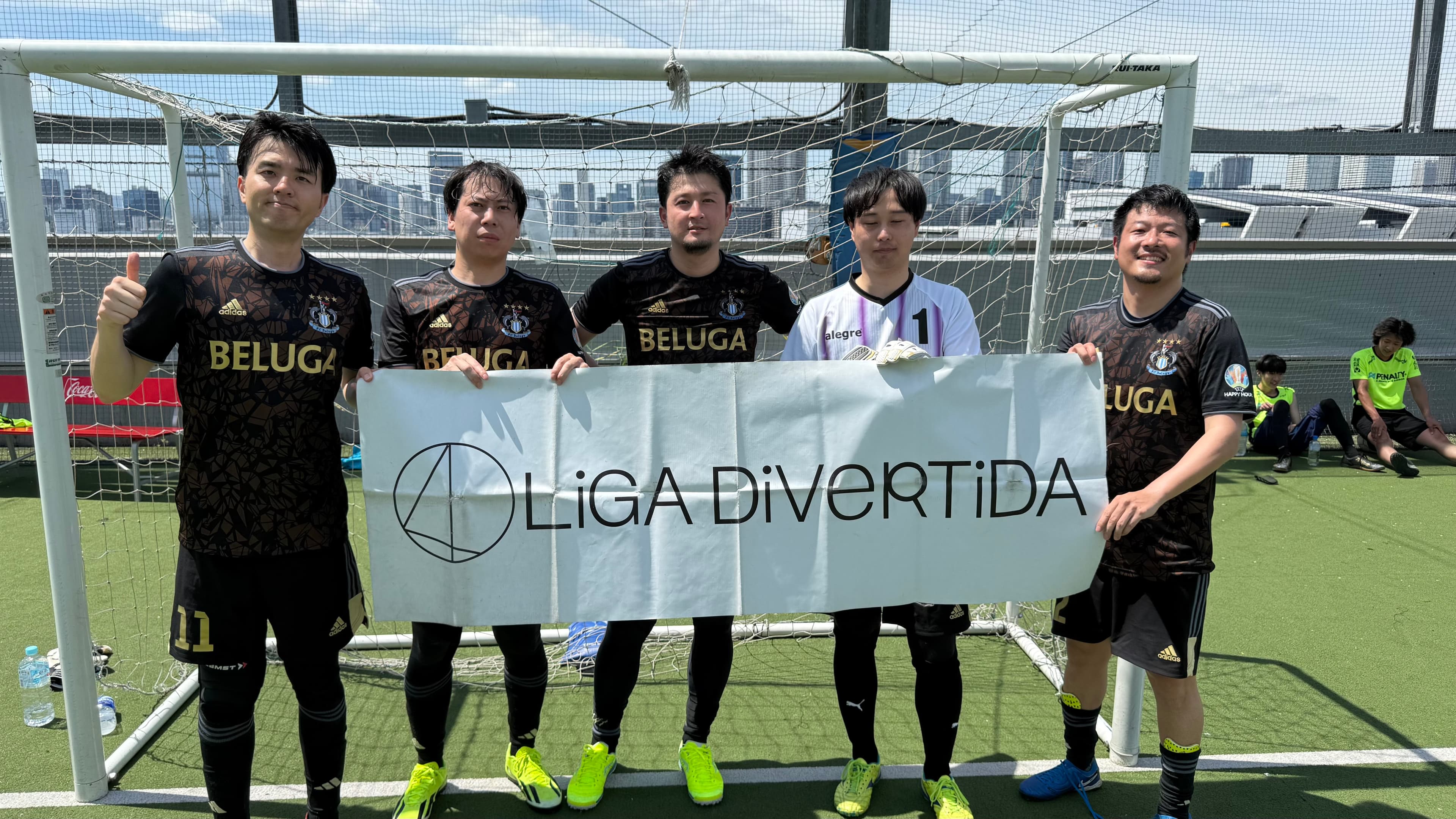 FC.beluga - 2025年6月21日 有明 BUDDYスポーツアリーナ 屋上人工芝コート