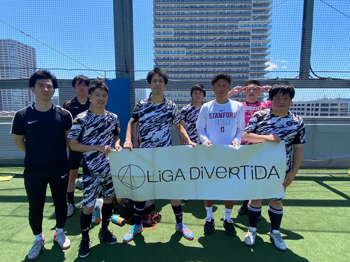 エスポルチ本牧 - 2025年6月22日 有明 BUDDYスポーツアリーナ 屋上人工芝コート フットサル