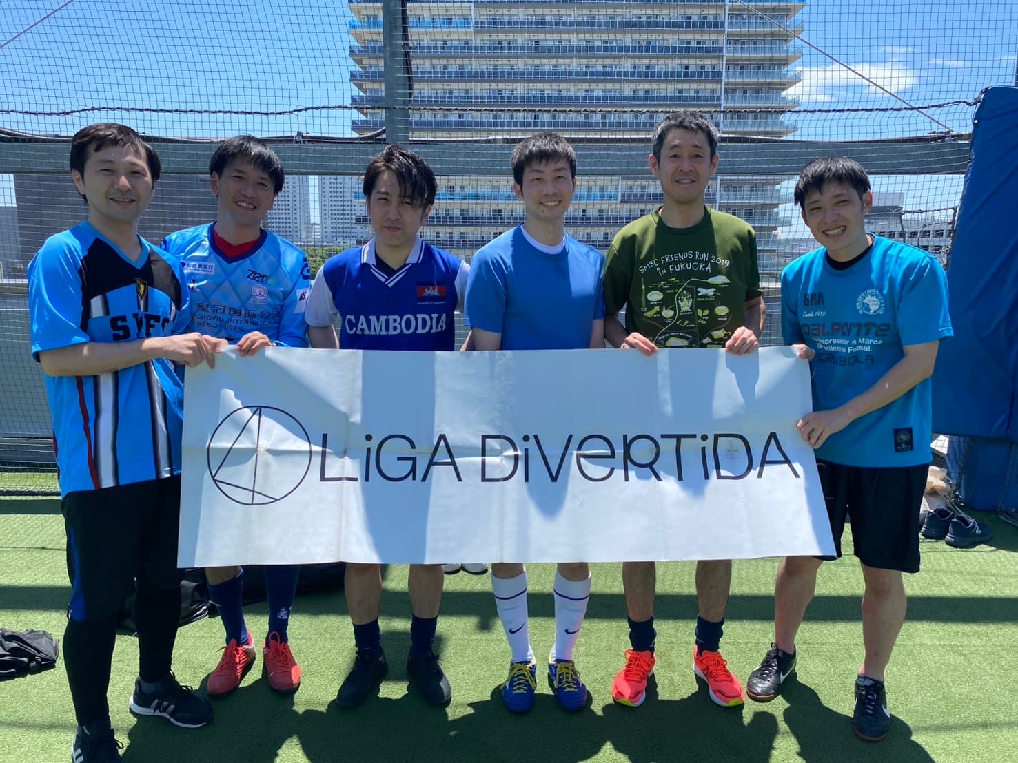 小山SMFC - 2025年6月22日 有明 BUDDYスポーツアリーナ 屋上人工芝コート フットサル