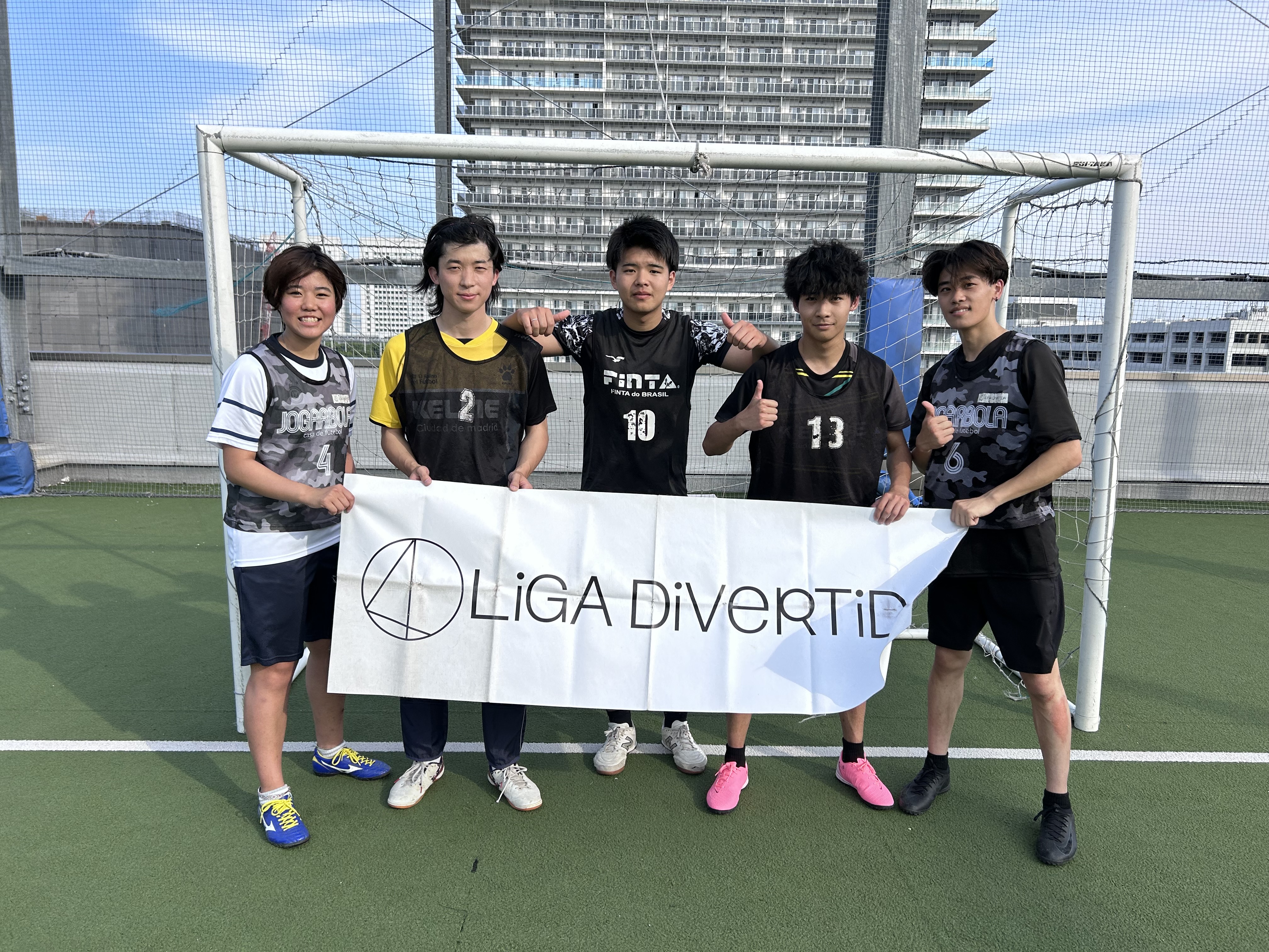FCオフサイド - 2025年6月29日 有明 BUDDYスポーツアリーナ 屋上人工芝コート