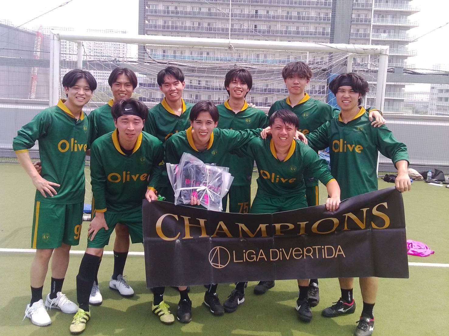 2025年7月6日 有明 BUDDYスポーツアリーナ 屋上人工芝コート フットサル 大会風景