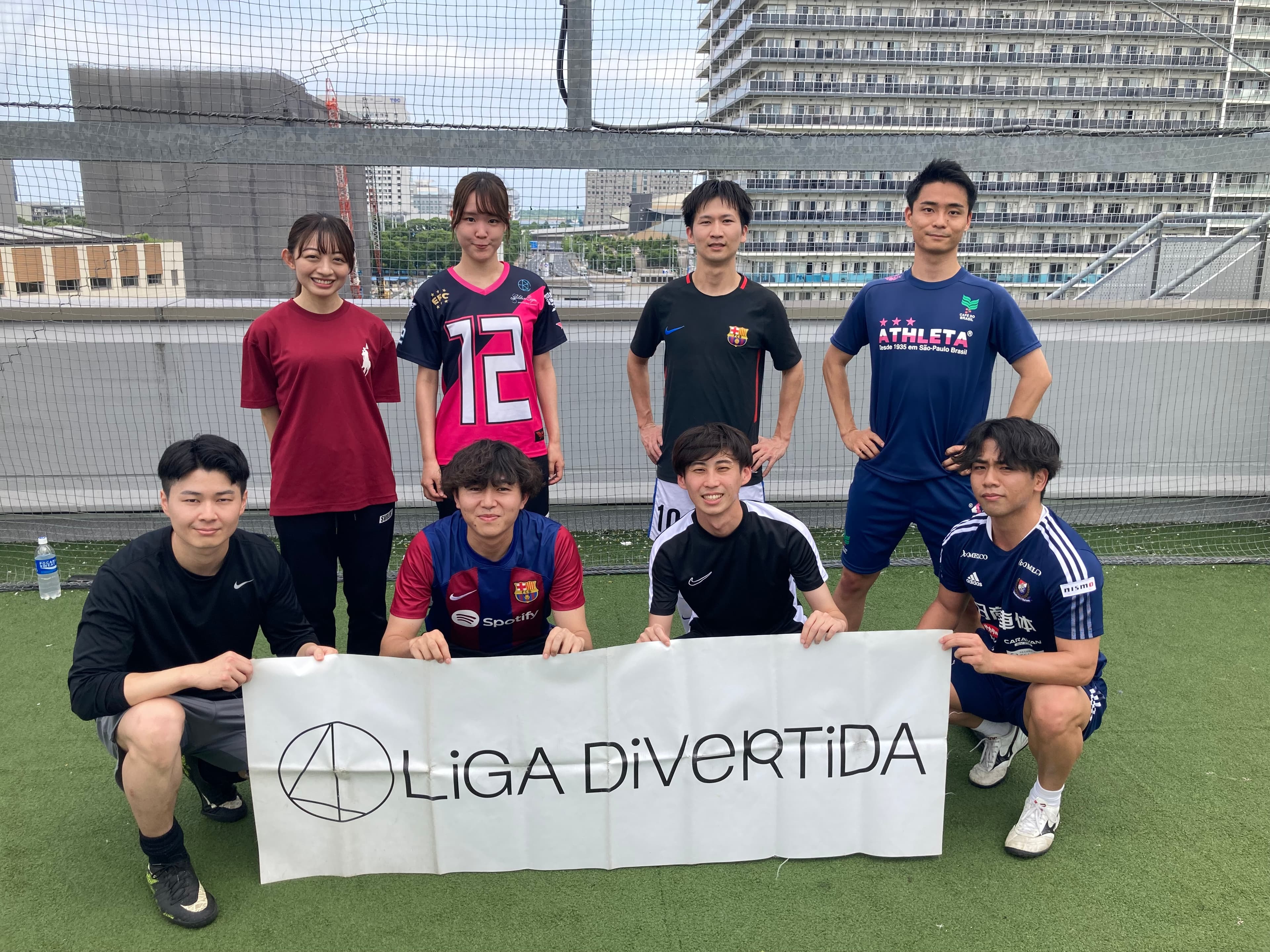 fc田町 - 2025年7月12日 有明 BUDDYスポーツアリーナ 屋上人工芝コート