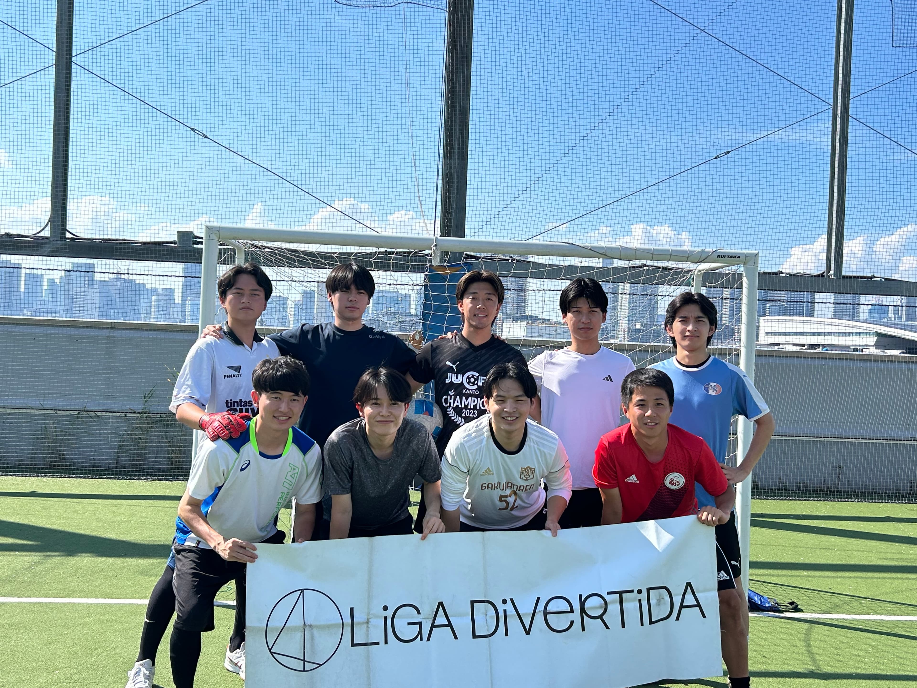 横山FC - 2025年7月13日 有明 BUDDYスポーツアリーナ 屋上人工芝コート