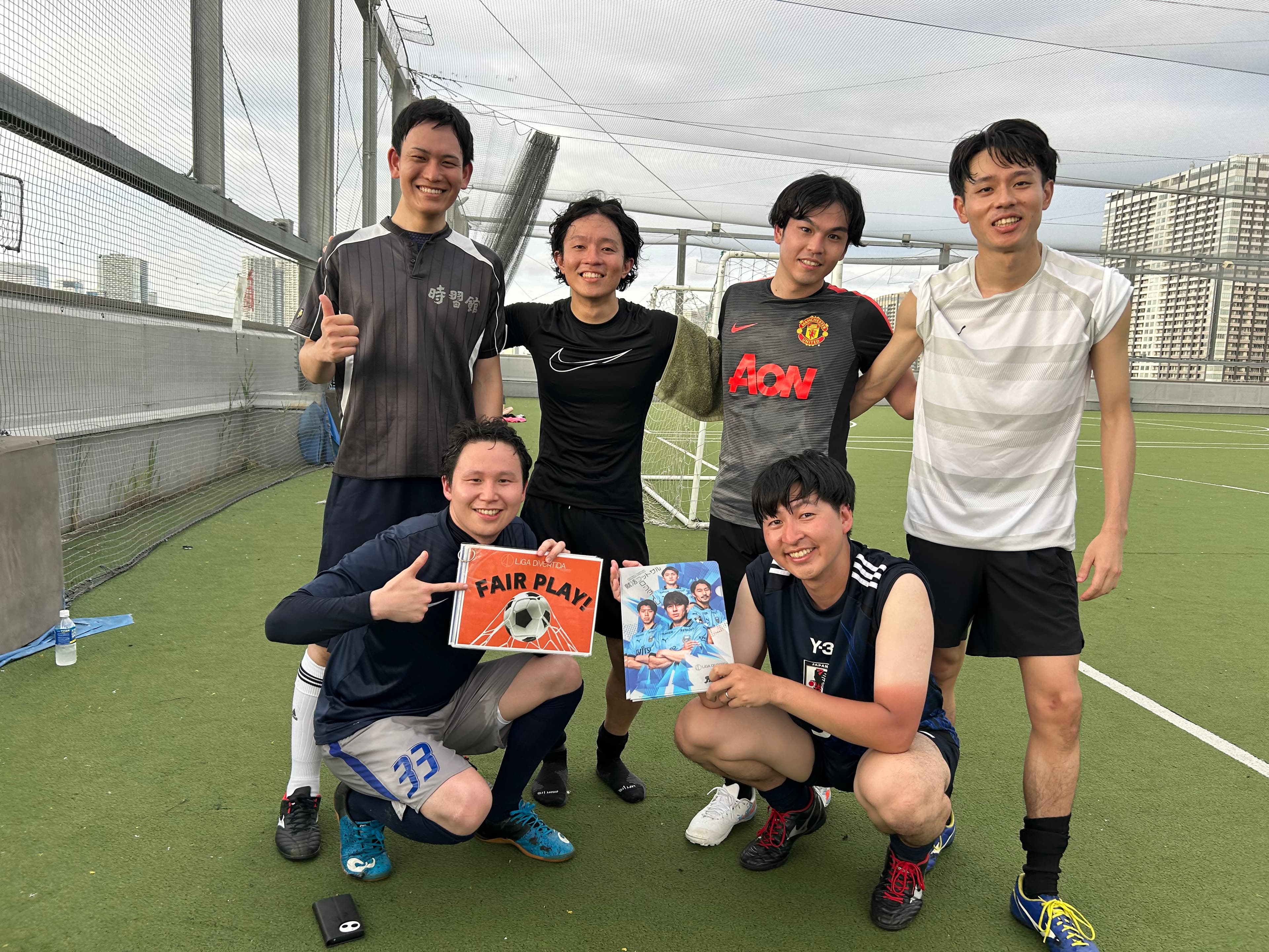 2025年7月13日 有明 BUDDYスポーツアリーナ 屋上人工芝コート フットサル 大会風景