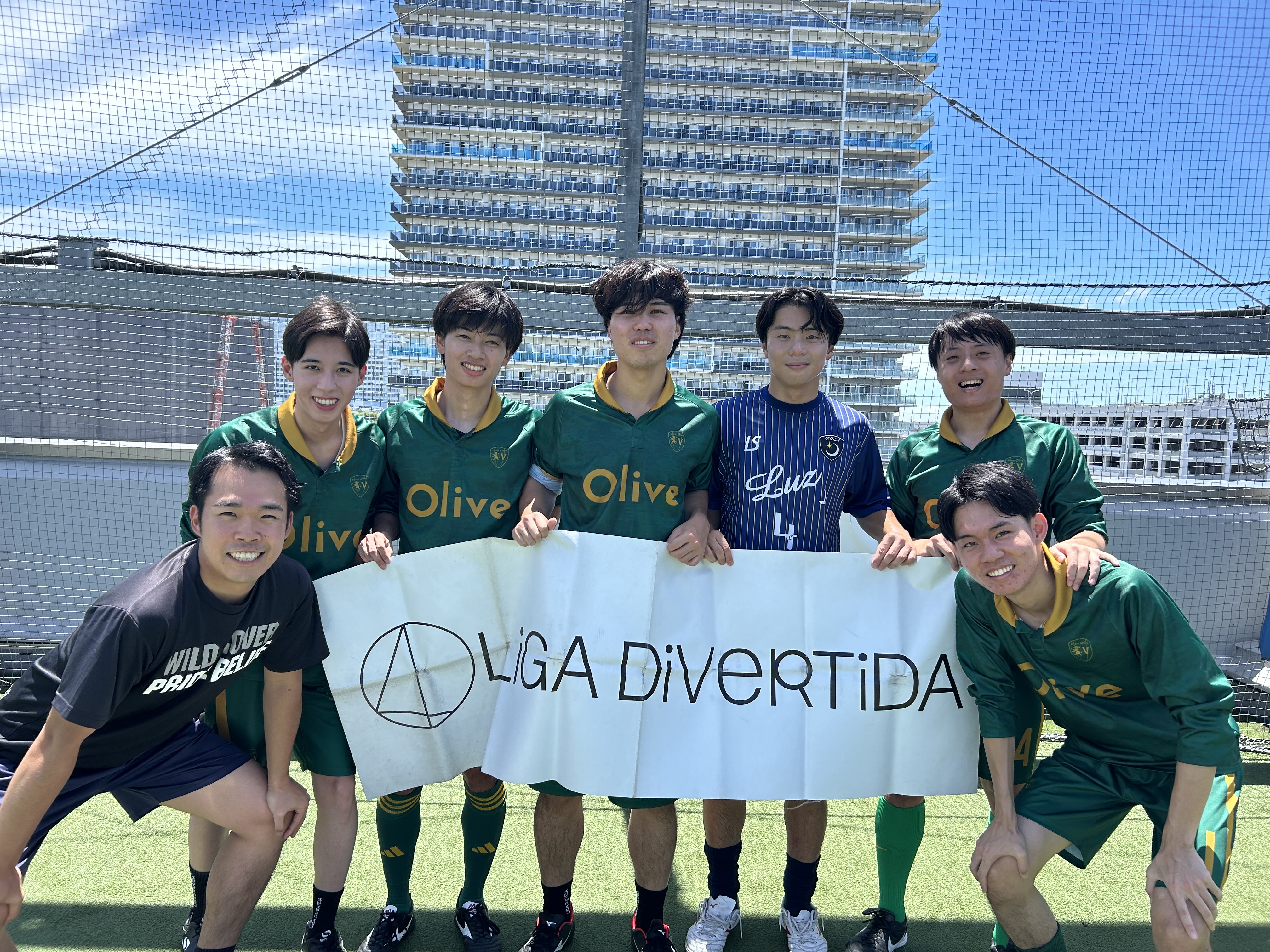 Team Olive - 2025年7月20日 有明 BUDDYスポーツアリーナ 屋上人工芝コート フットサル