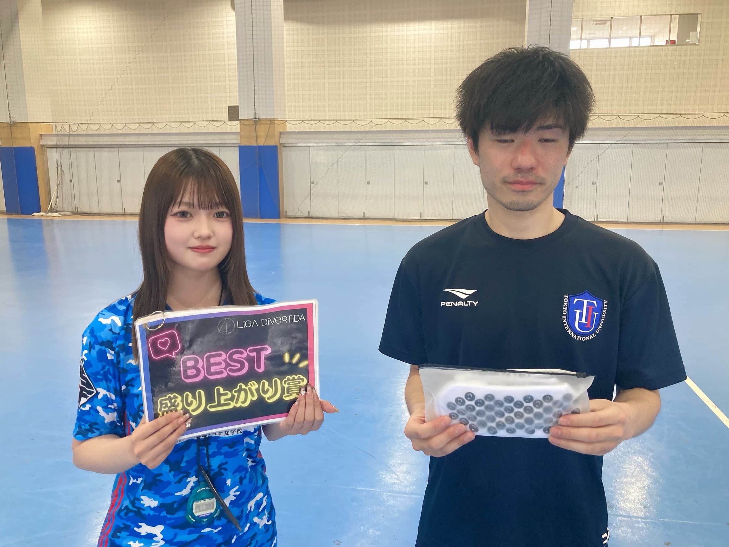 2025年7月19日 有明 BUDDYスポーツアリーナ1F フットサル 大会風景