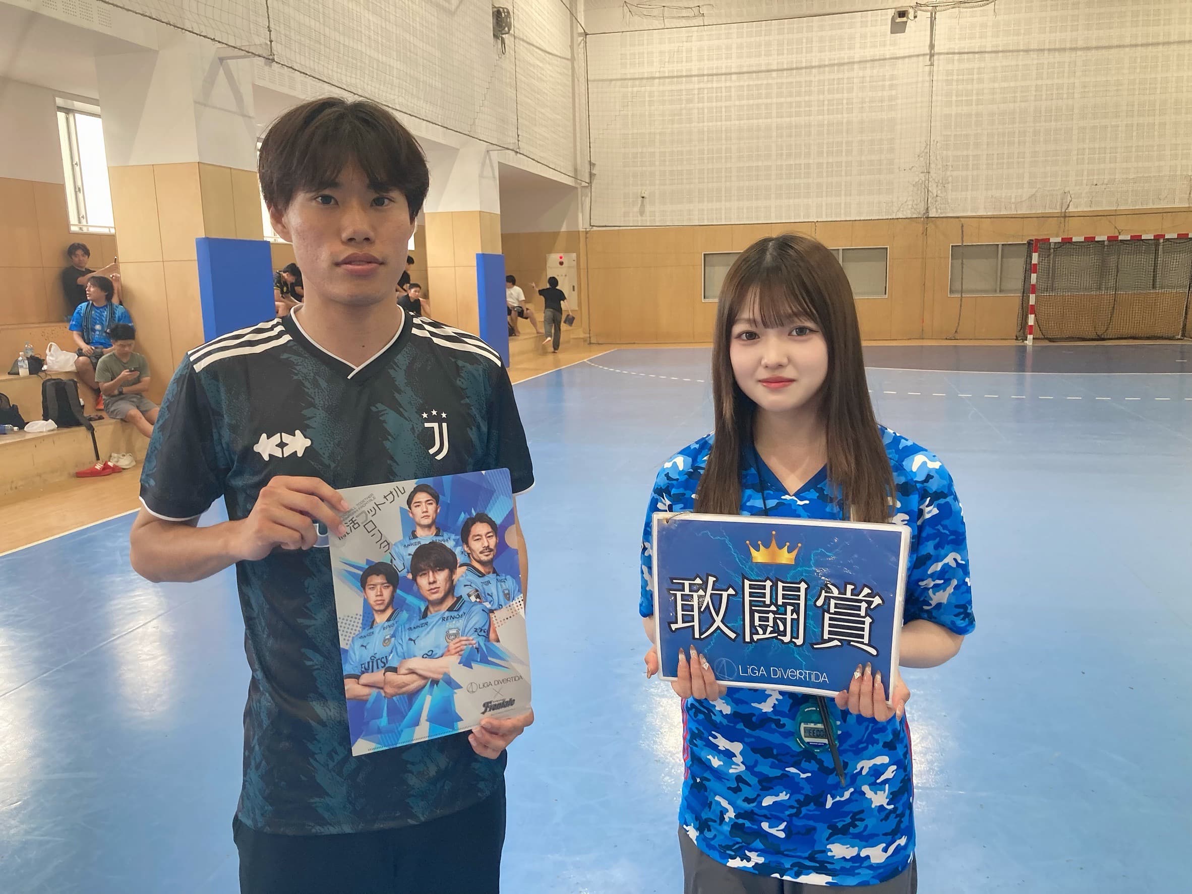 2025年7月19日 有明 BUDDYスポーツアリーナ1F フットサル 大会風景