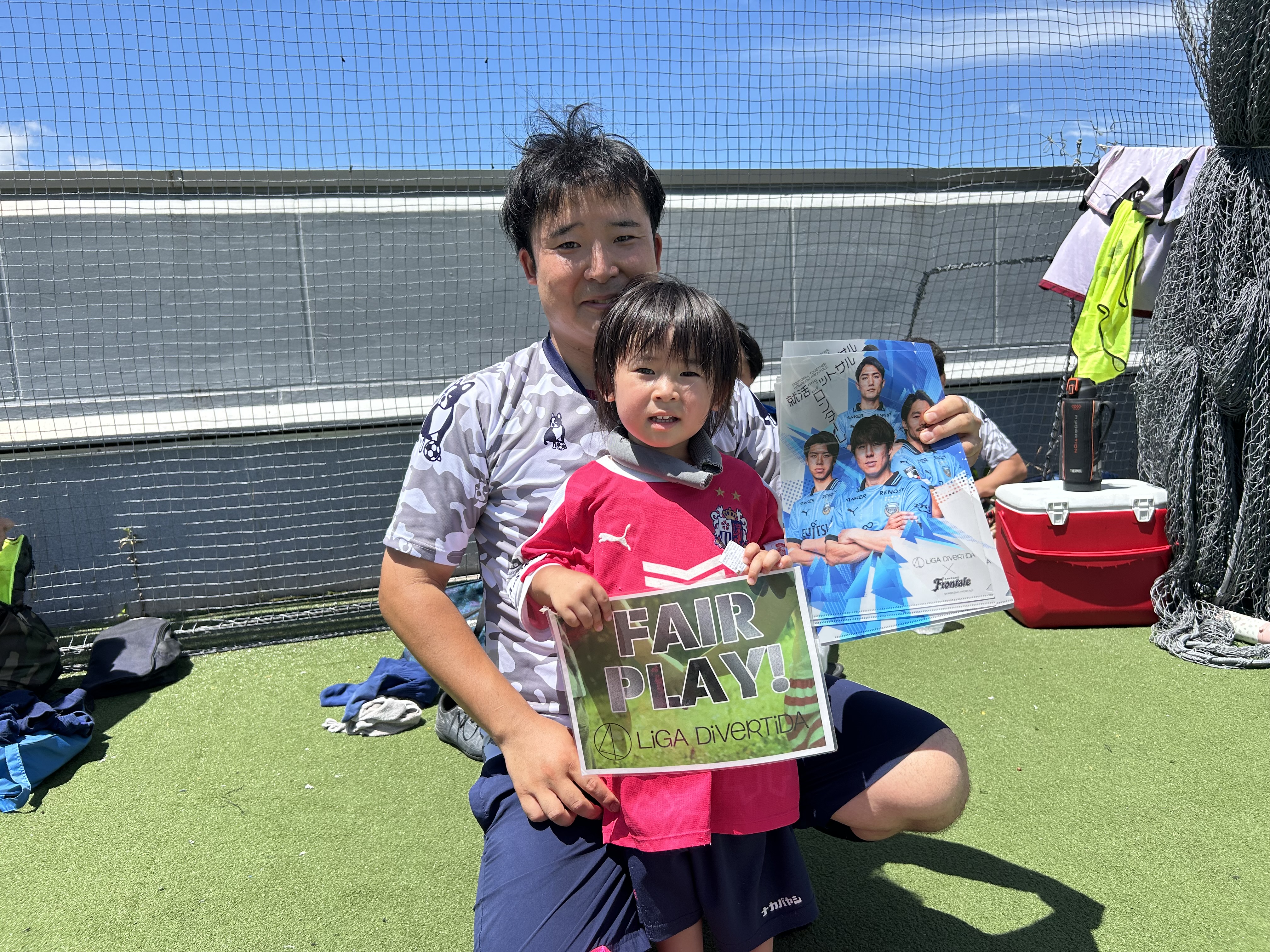 2025年7月20日 有明 BUDDYスポーツアリーナ 屋上人工芝コート フットサル 大会風景