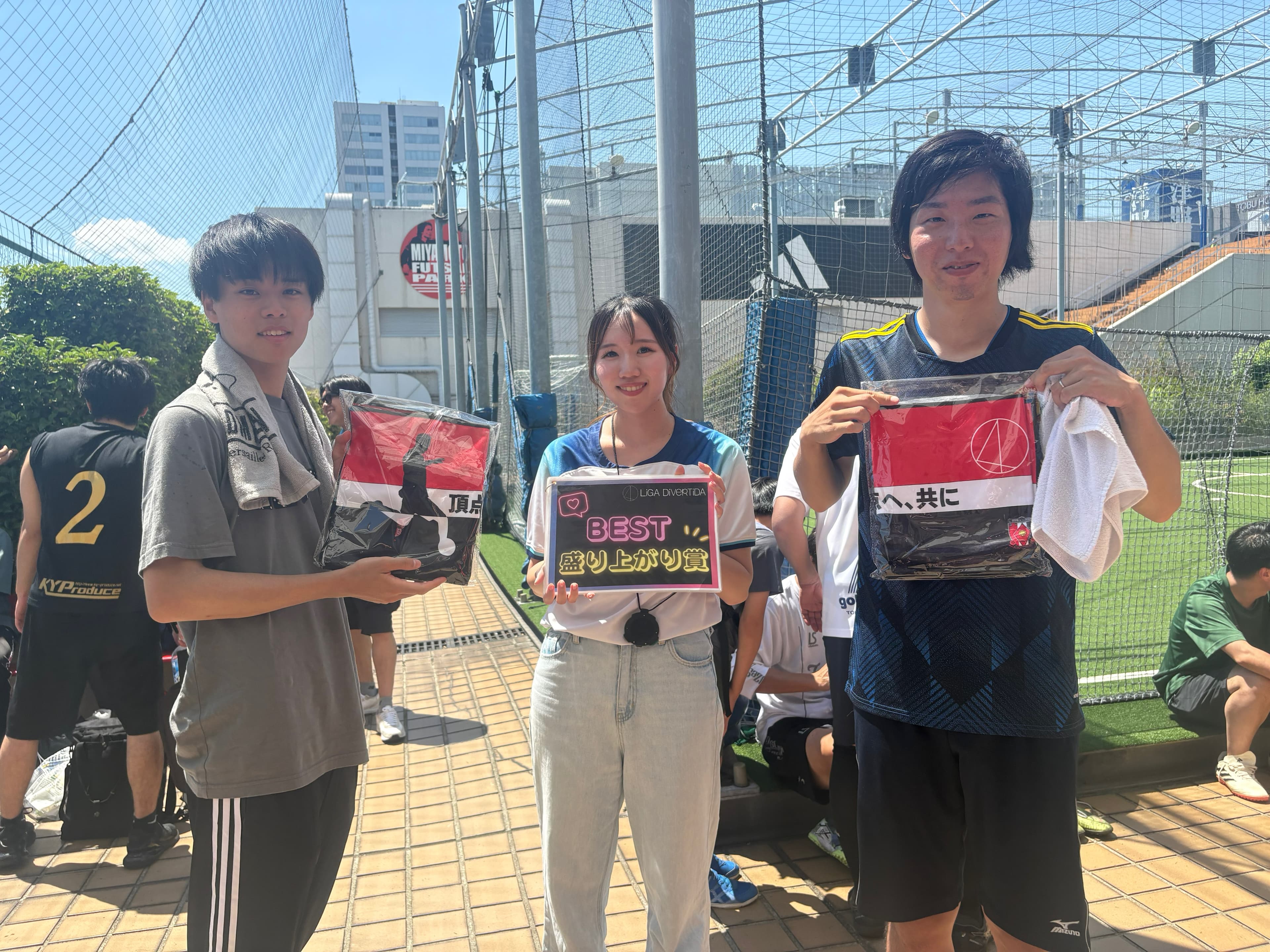 2025年7月26日 錦糸町 MIYAMOTO FUTSAL PARK マルイ フットサル 大会風景