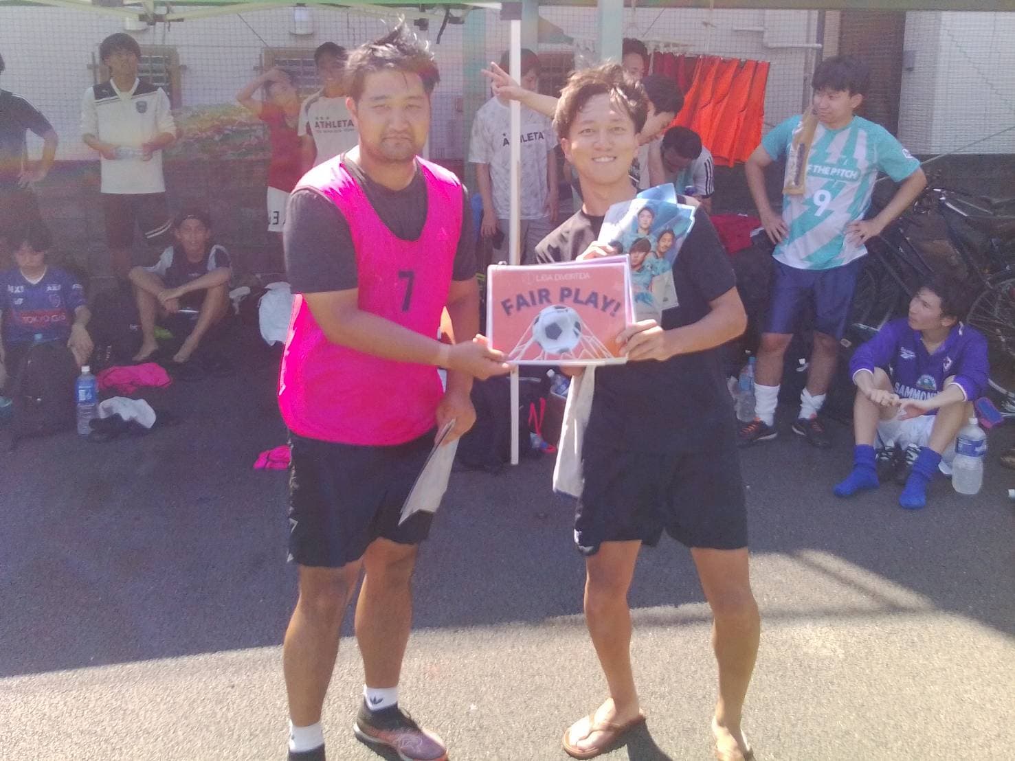 2025年7月26日 フットサルリンクすみだ(旧フットサルフィールド墨田八広) ソサイチ(6人制) 大会風景