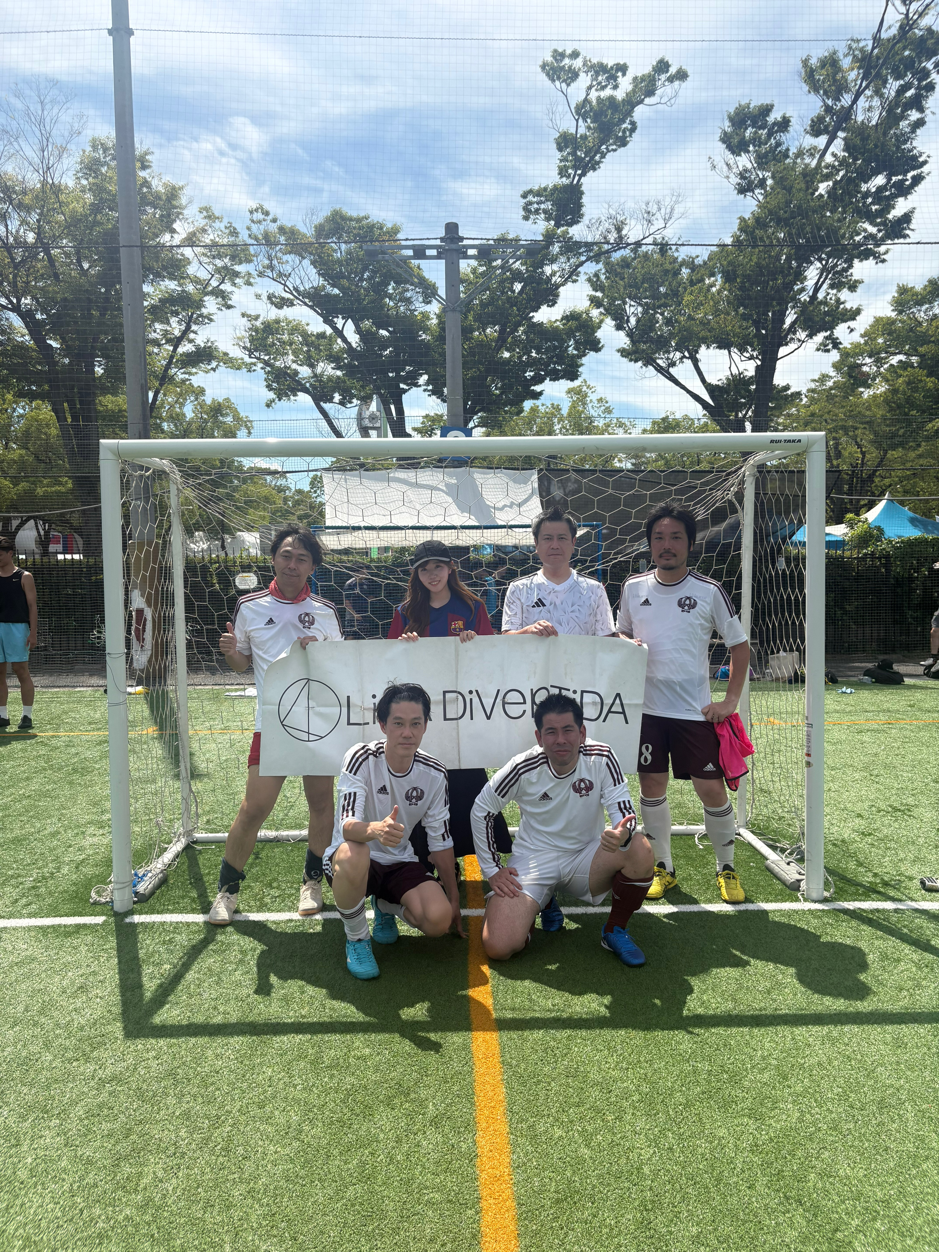 前抜き明太 - 2025年7月27日 原宿 国立代々木競技場 フットサルコート フットサル