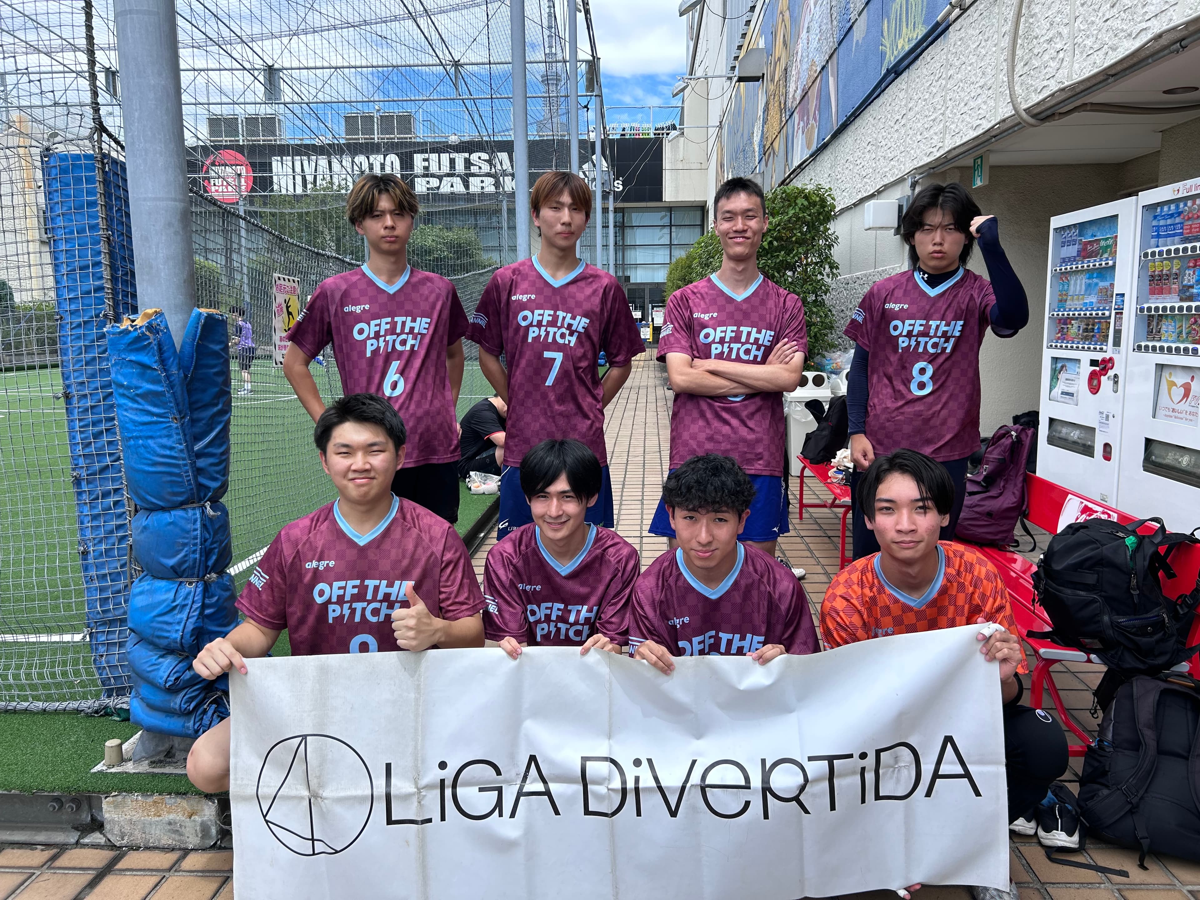 明治日文キッカーズ - 2025年8月2日 錦糸町 MIYAMOTO FUTSAL PARK マルイ フットサル