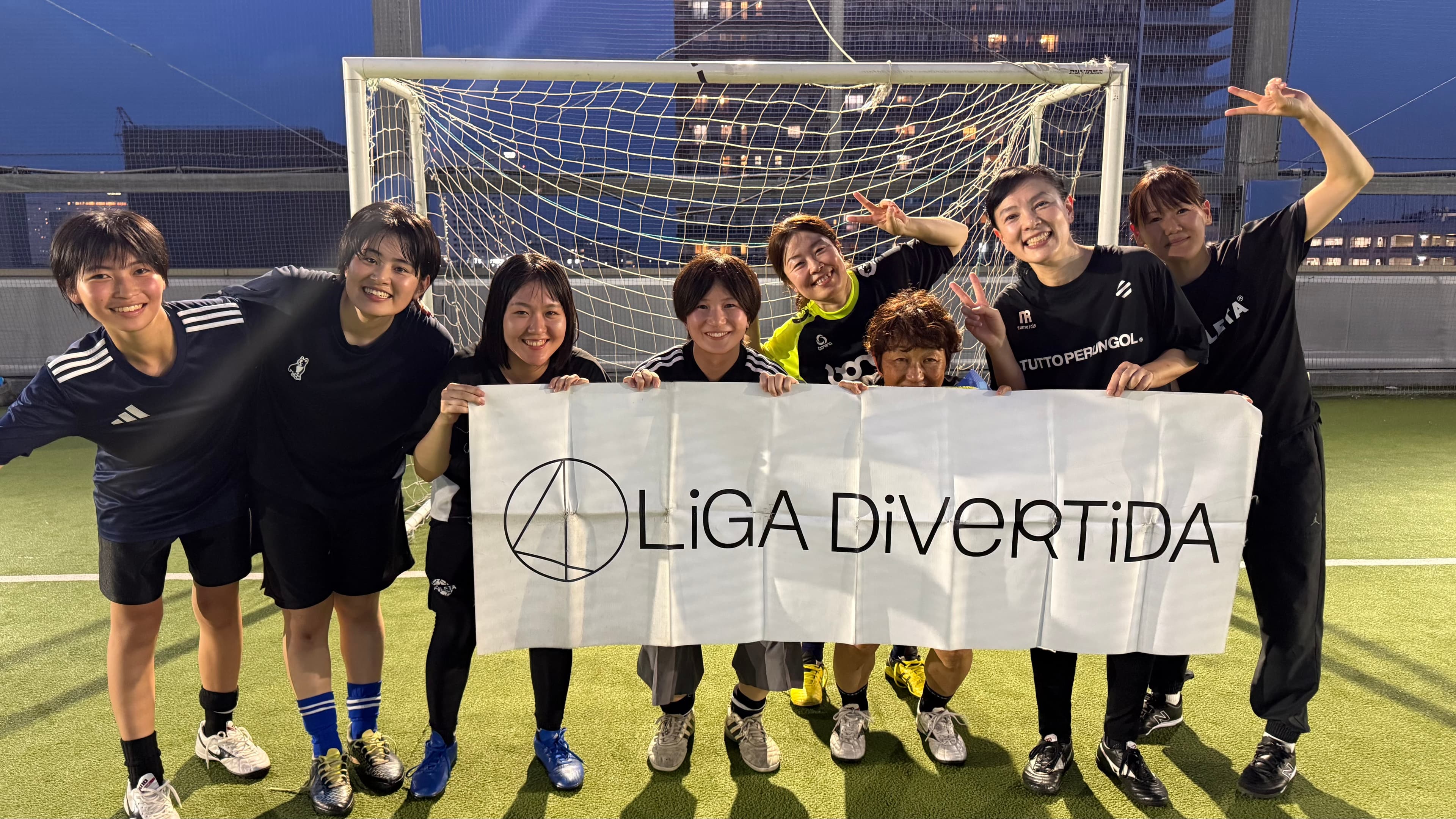 ソラーレ - 2025年8月3日 有明 BUDDYスポーツアリーナ 屋上人工芝コート